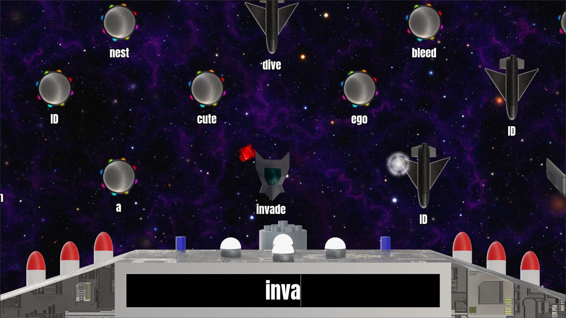 Type Galaxy - Screenshot