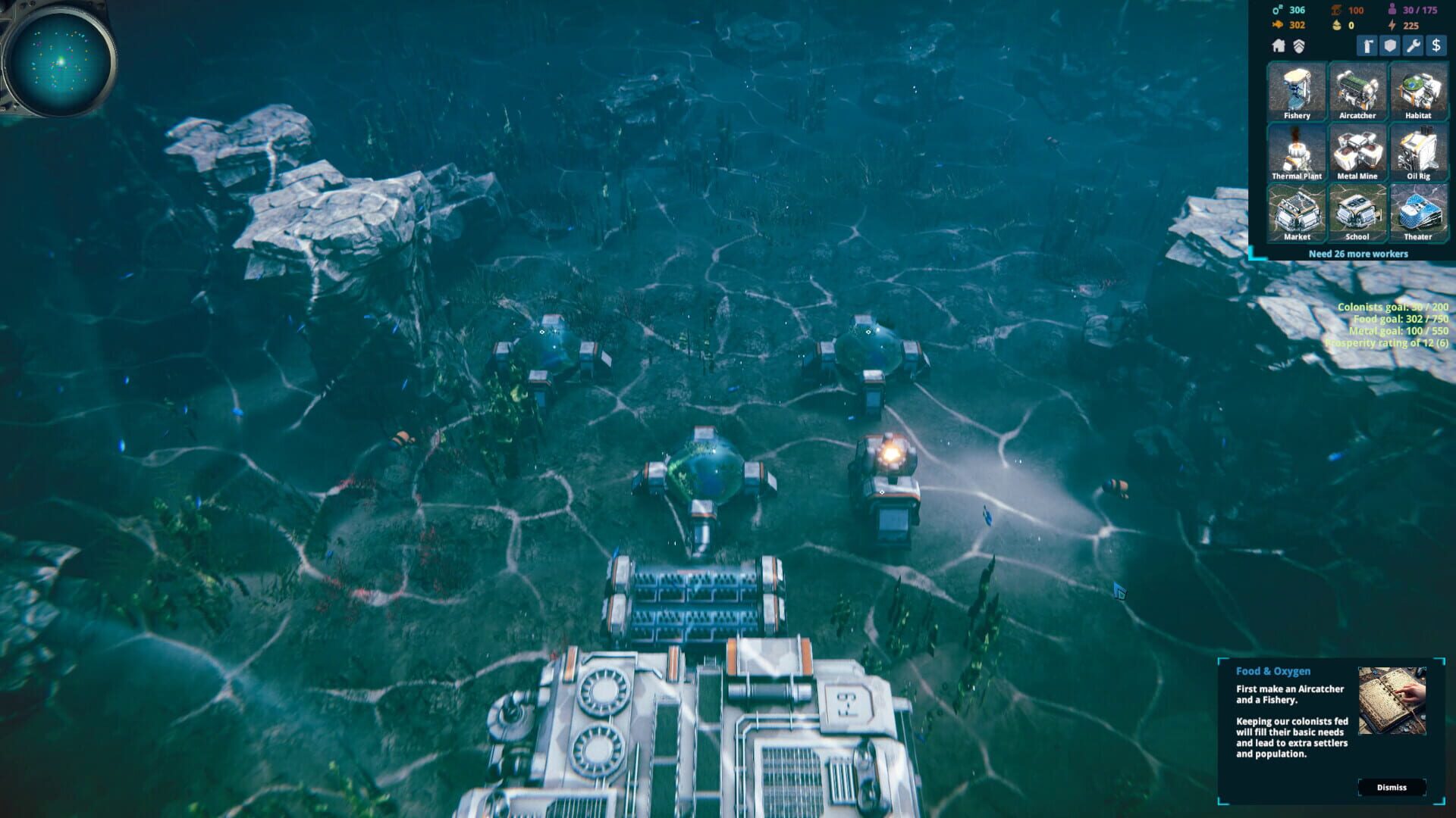 Seabed Settlers - Screenshot