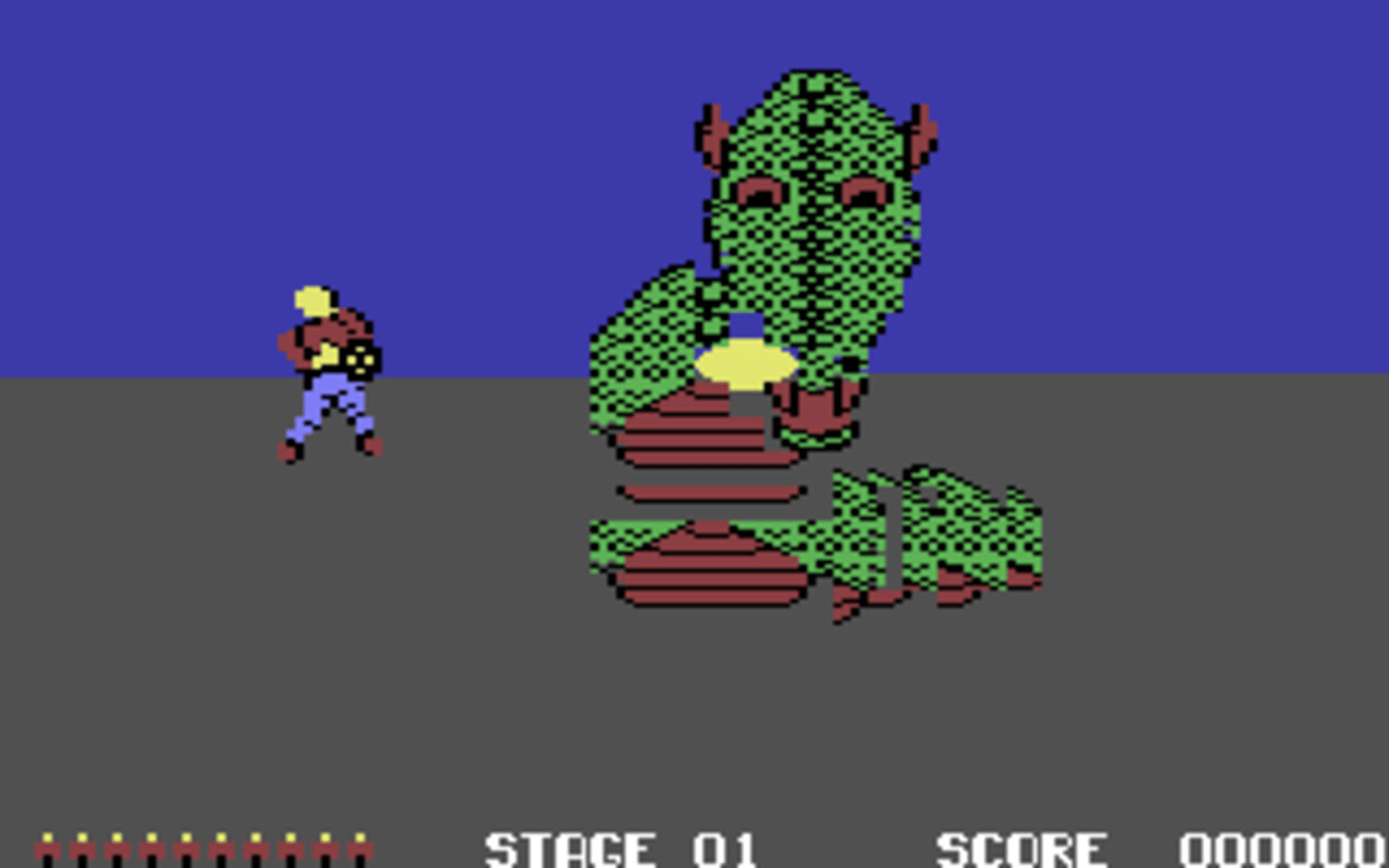 Space Harrier screenshot