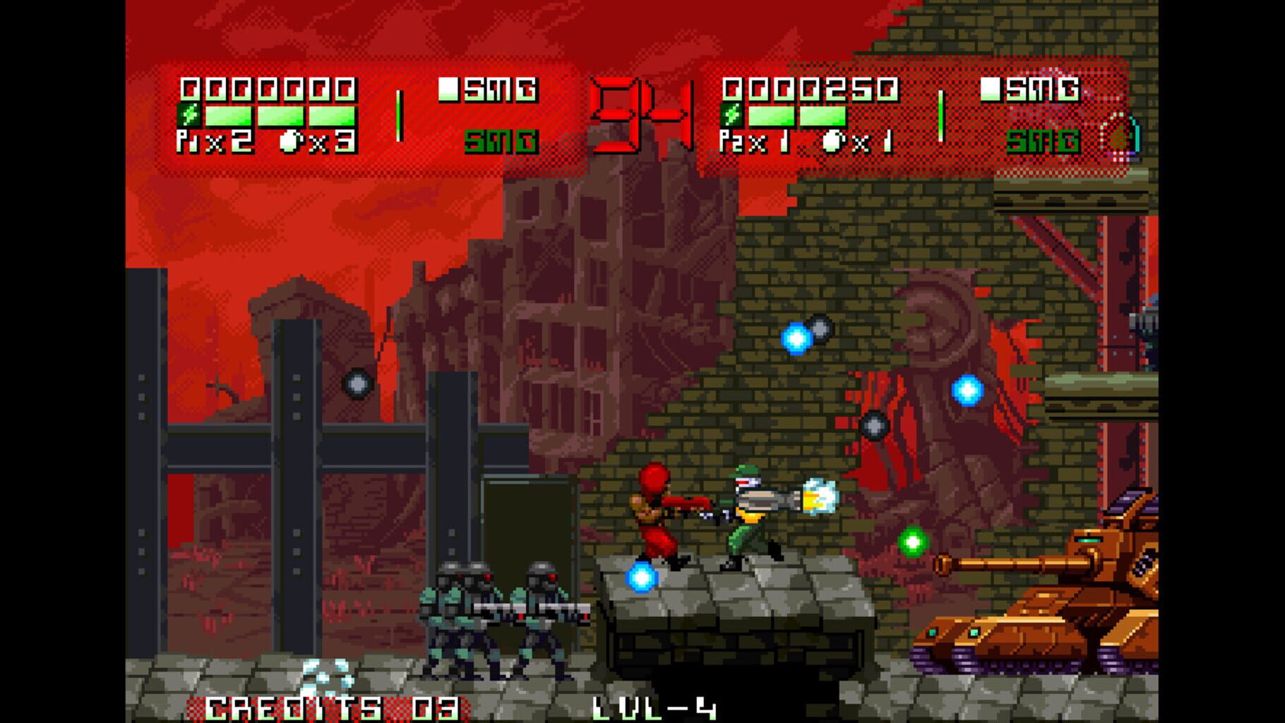 Cyborg Force screenshot