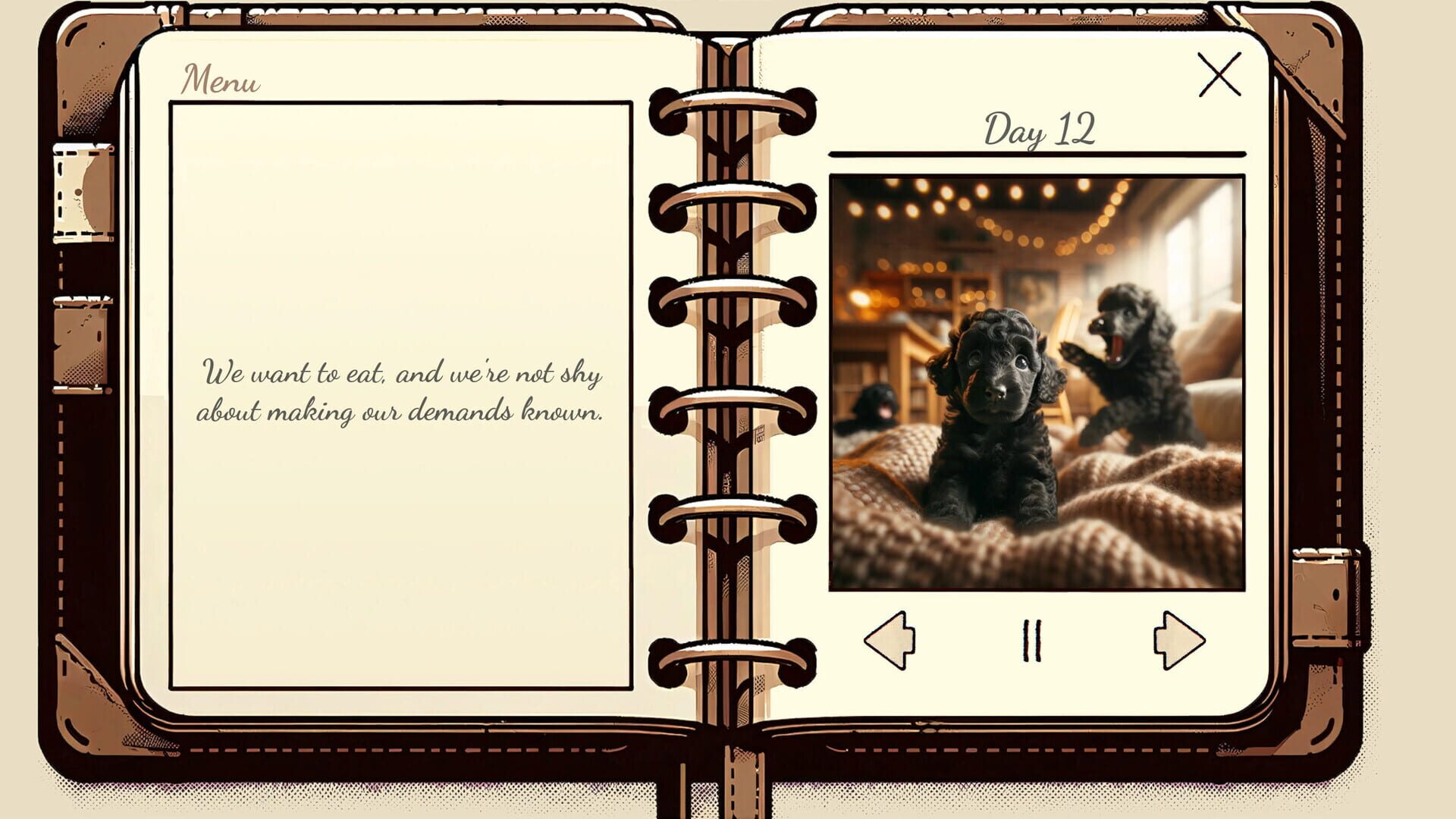 My Poodle's Diary - Screenshot