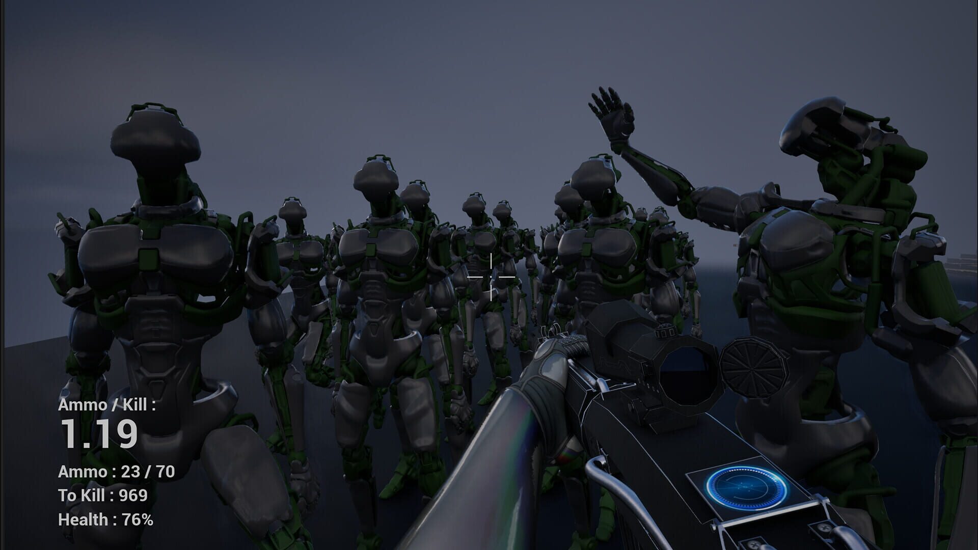 Alien Weapon Test Grounds - Screenshot