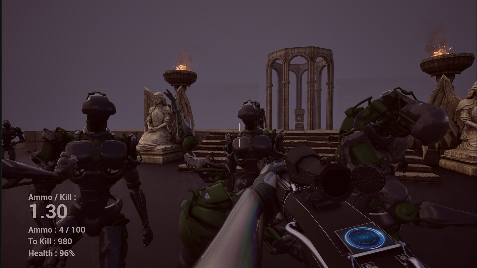 Alien Weapon Test Grounds - Screenshot