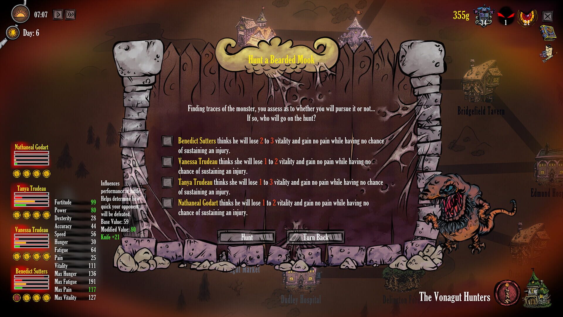 Monsters of Moldred - Screenshot