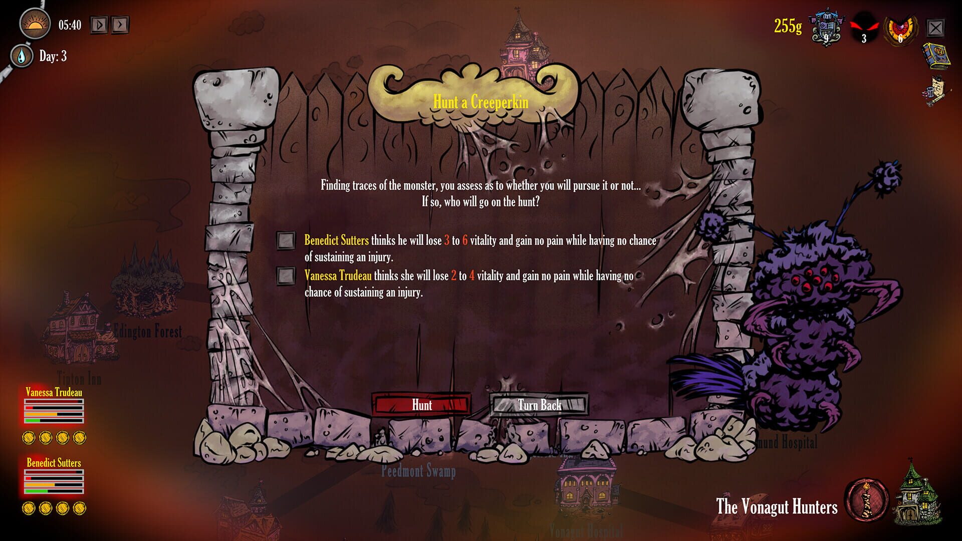 Monsters of Moldred - Screenshot