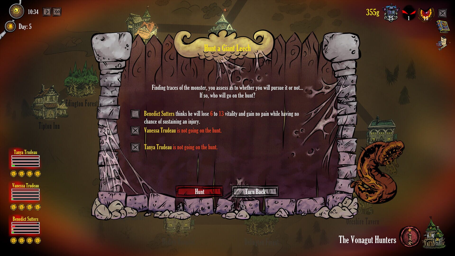 Monsters of Moldred - Screenshot
