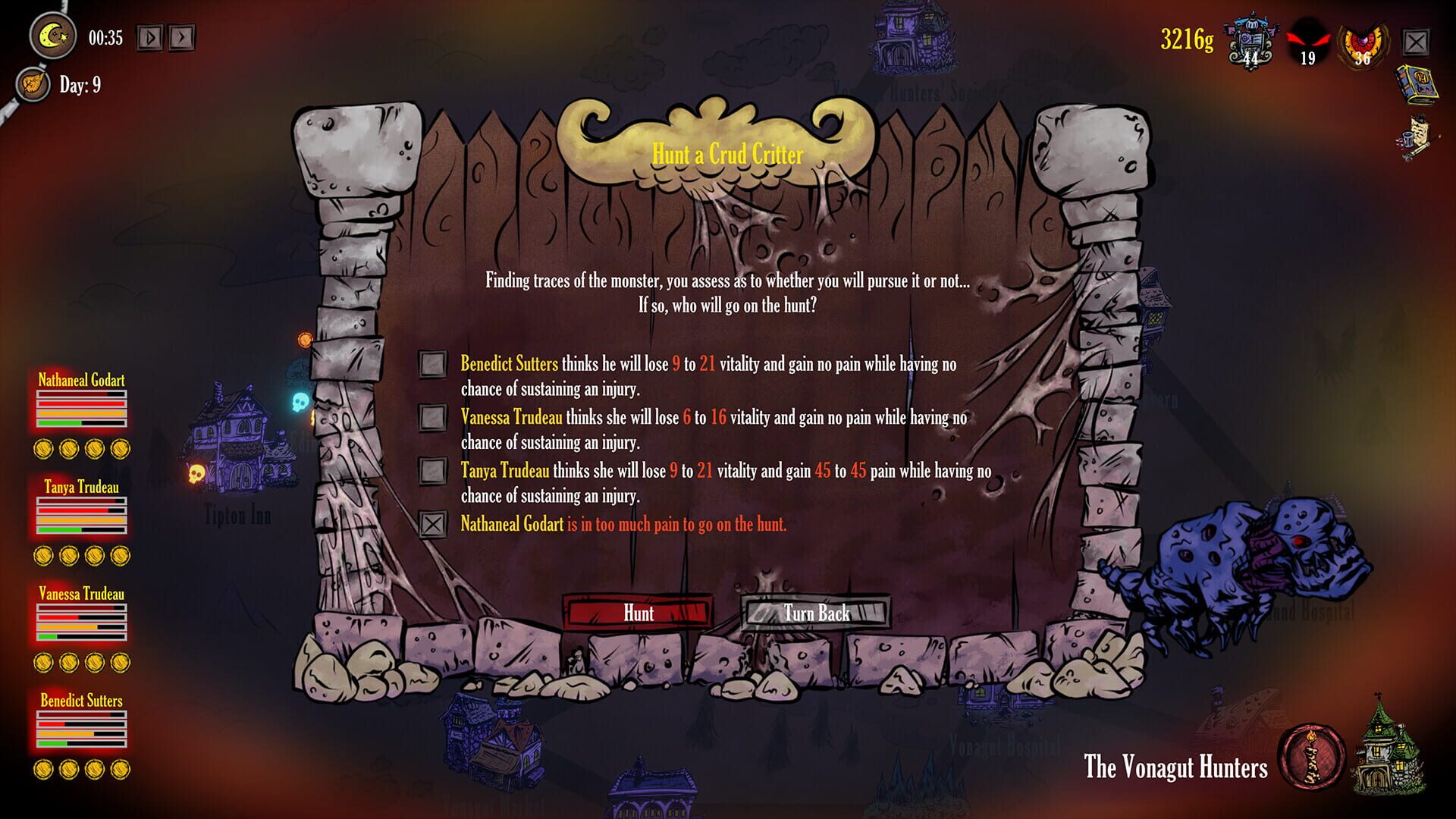 Monsters of Moldred - Screenshot