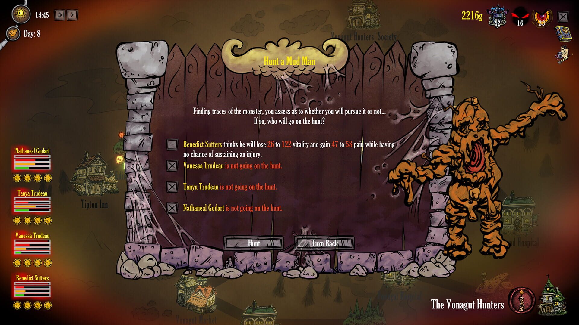 Monsters of Moldred - Screenshot