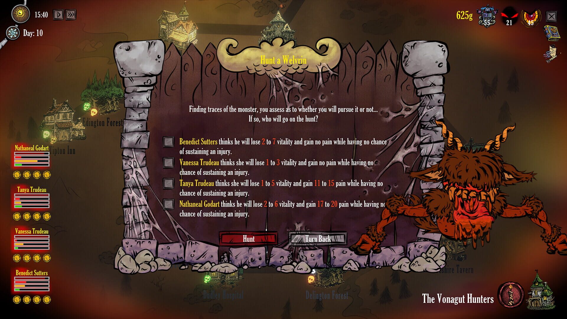 Monsters of Moldred - Screenshot