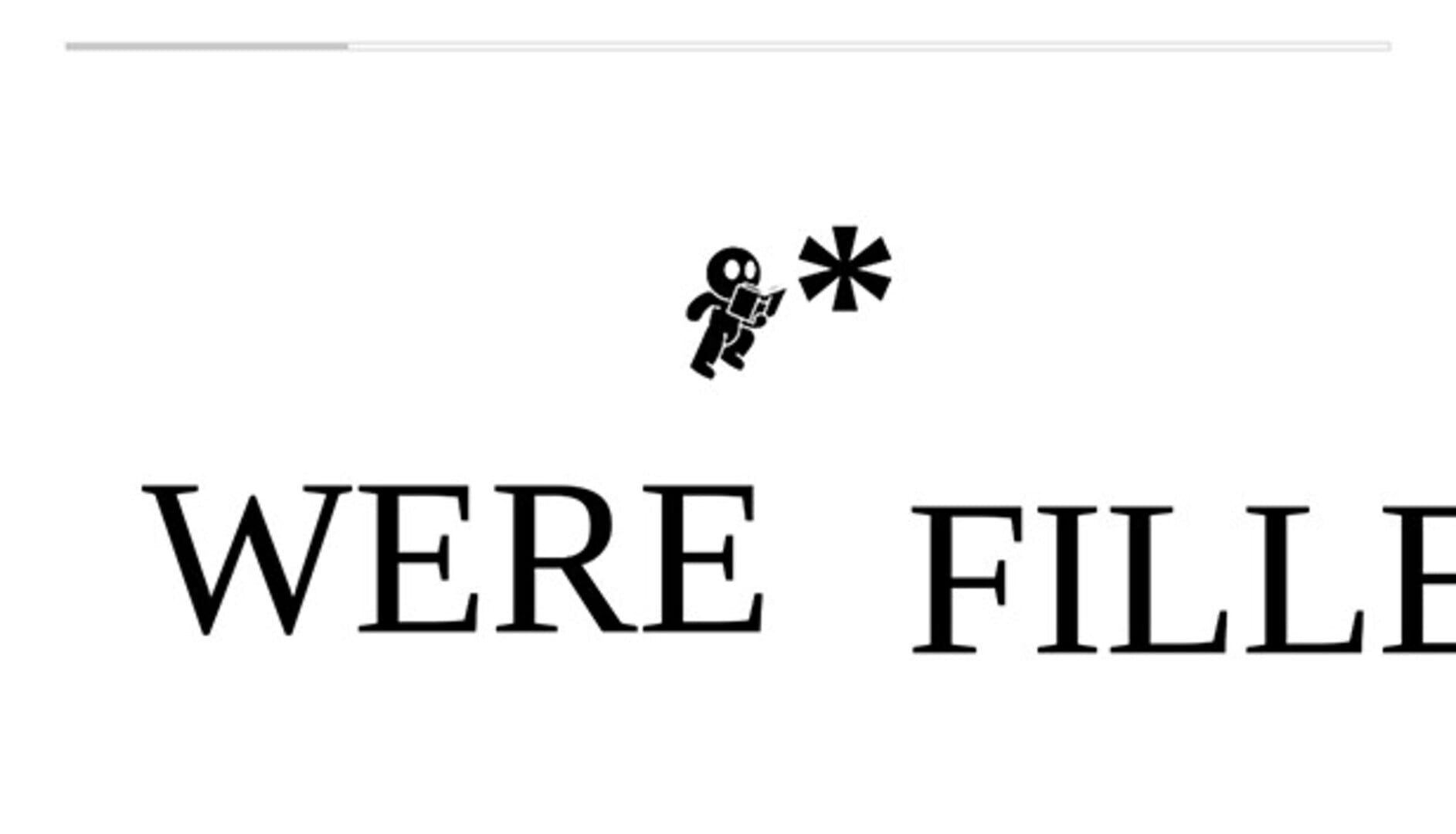 Run The Words - Screenshot