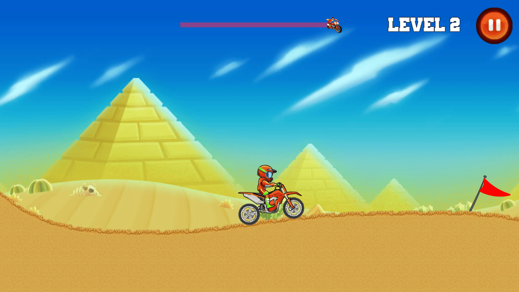 Crazy Bike Hill Racing screenshot