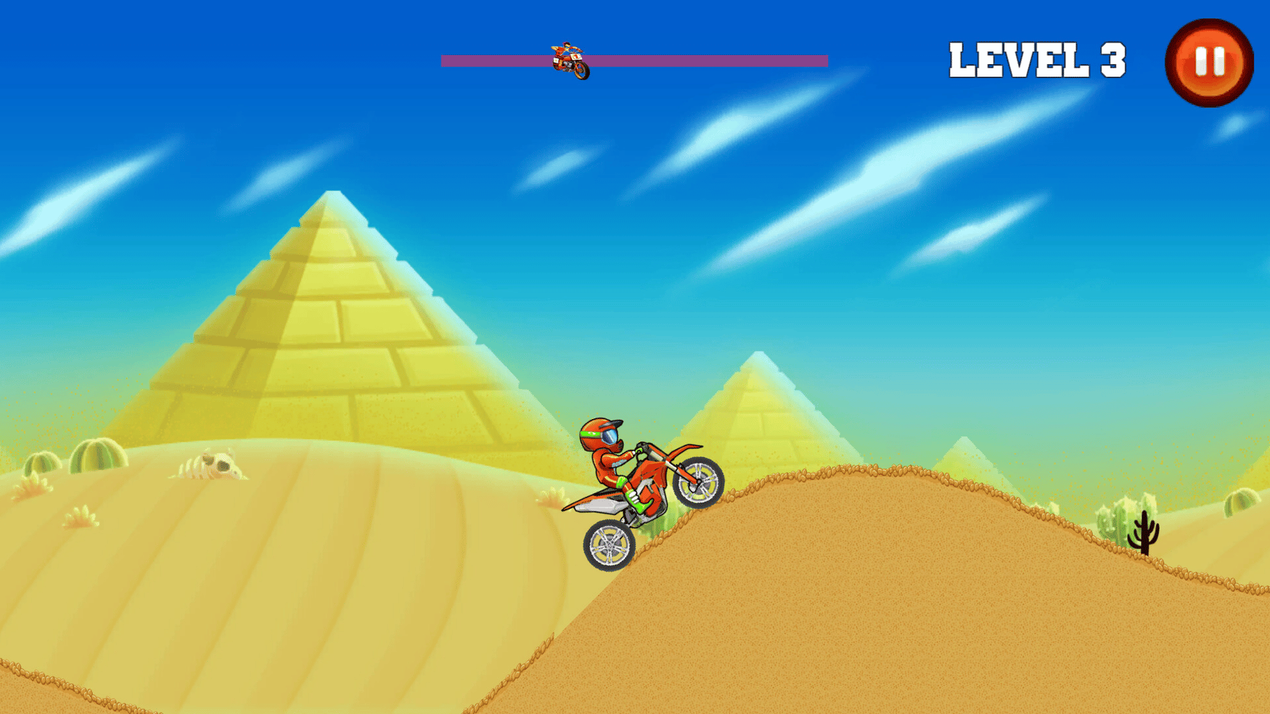 Crazy Bike Hill Racing screenshot