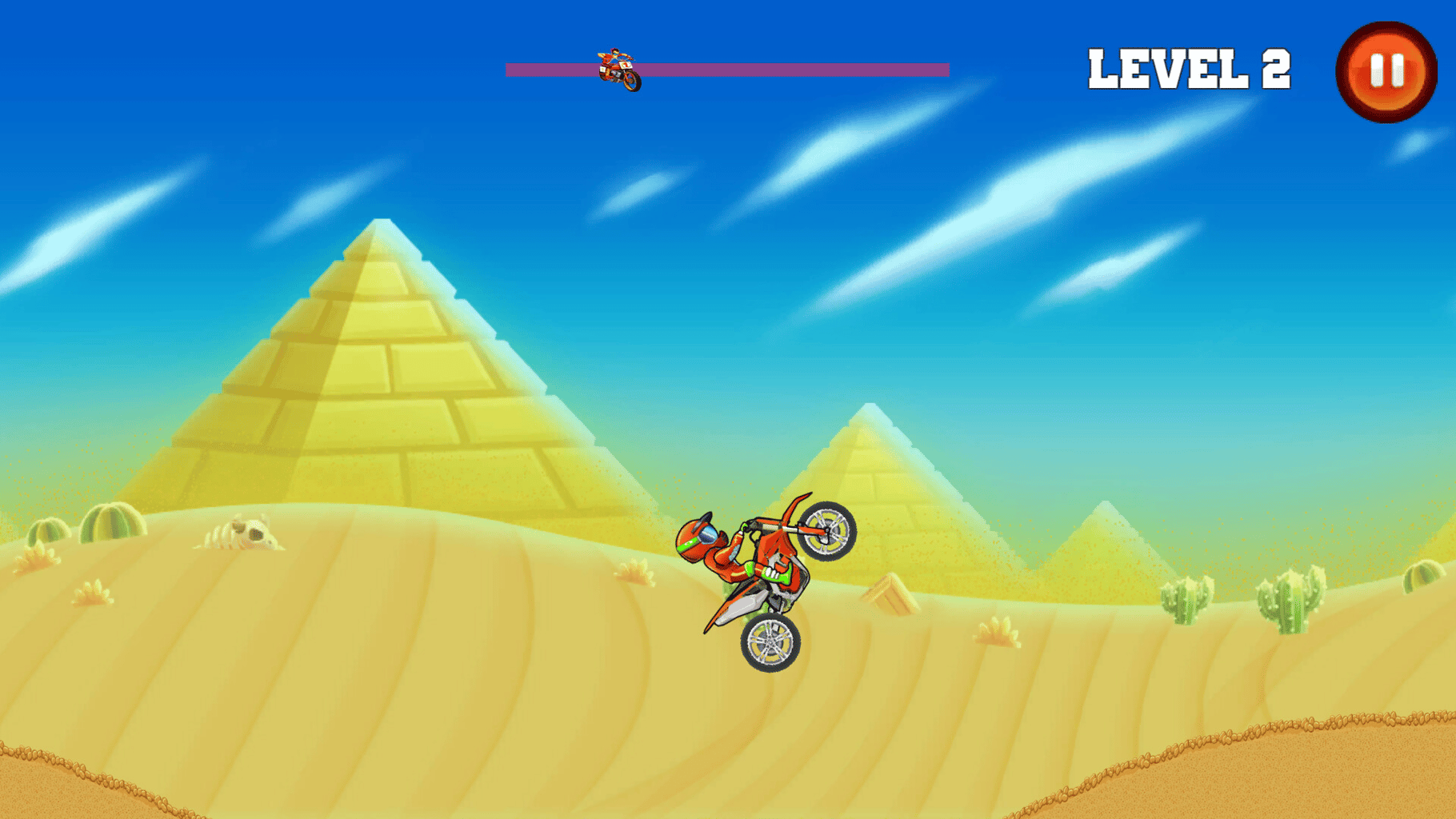 Crazy Bike Hill Racing screenshot