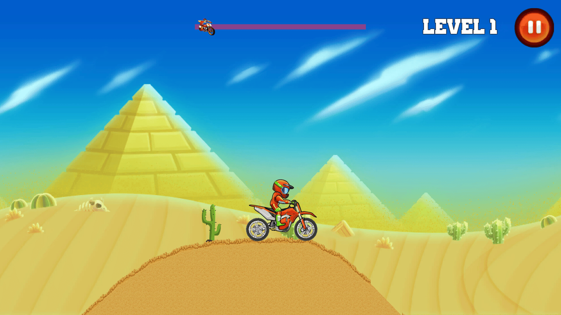 Crazy Bike Hill Racing screenshot