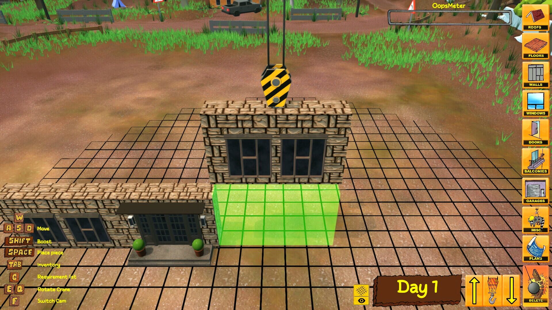 Don't Drop The Wall, Jack! - Screenshot