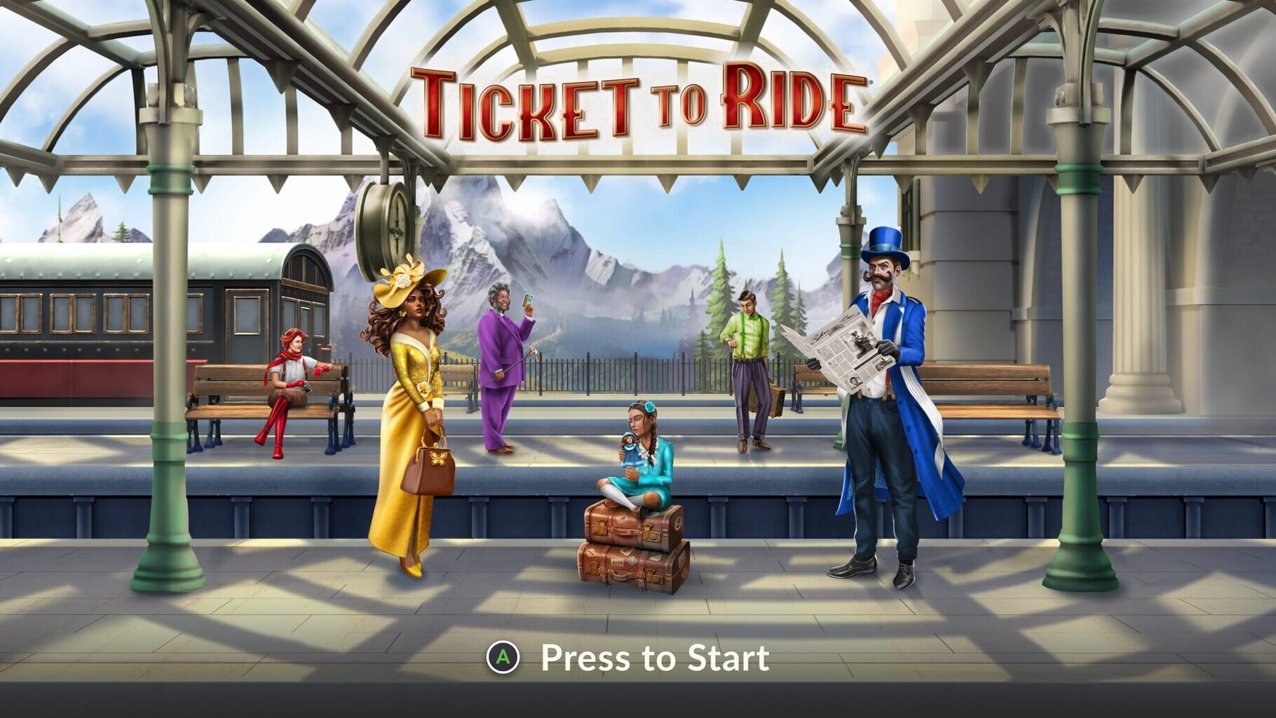 Captura de pantalla - Ticket to Ride Deluxe Edition