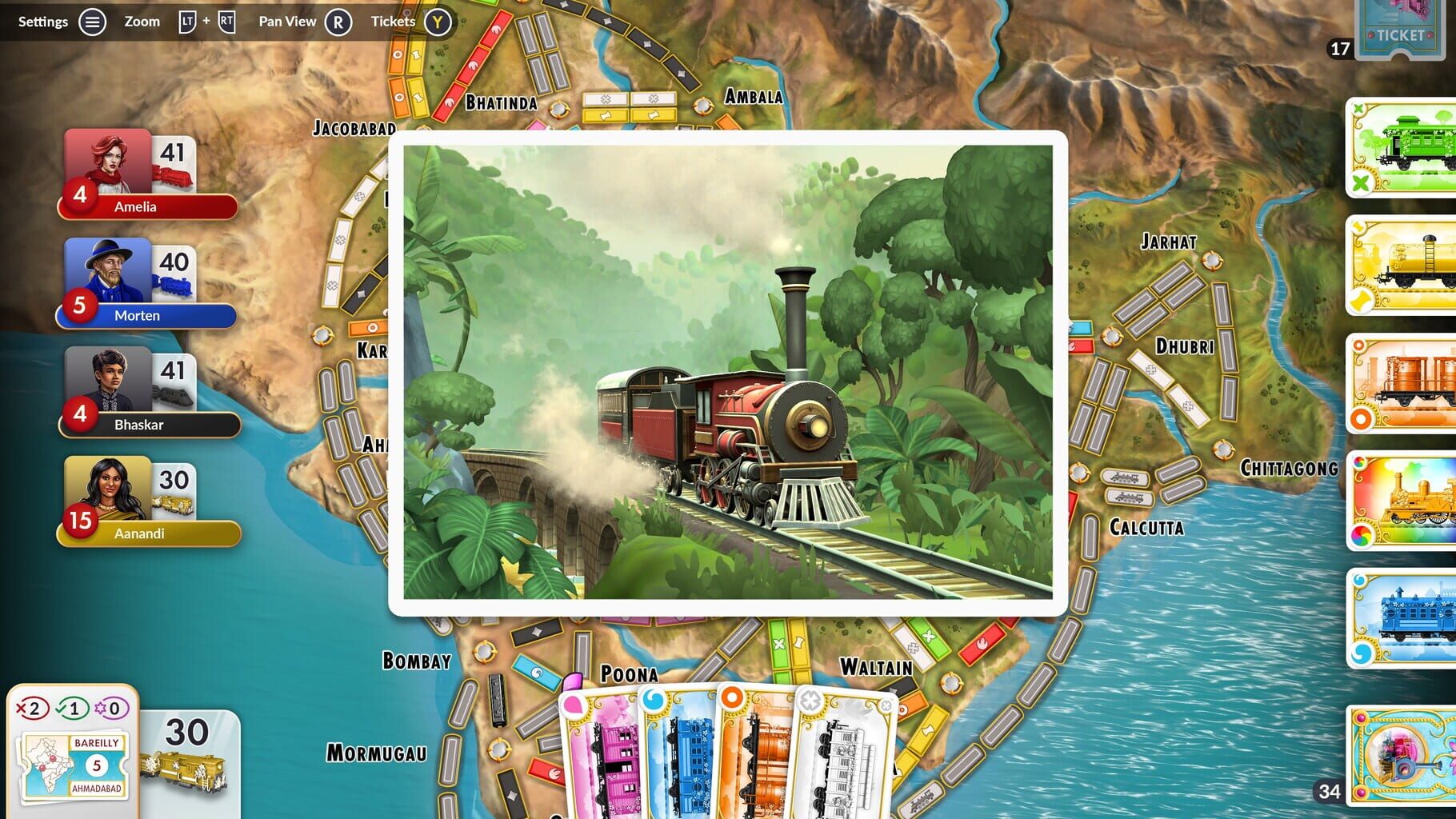 Captura de pantalla - Ticket to Ride Deluxe Edition