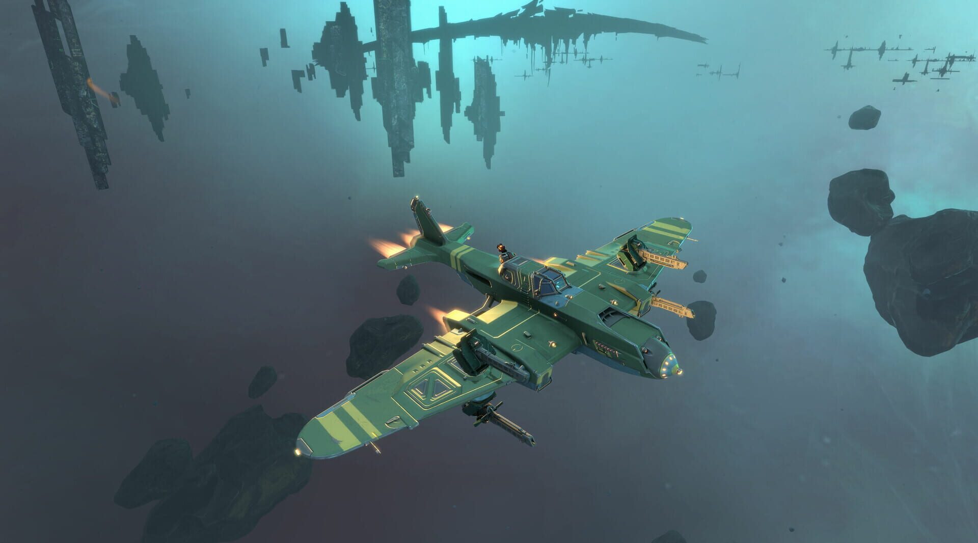 Star Conflict: Bark-2 - Screenshot
