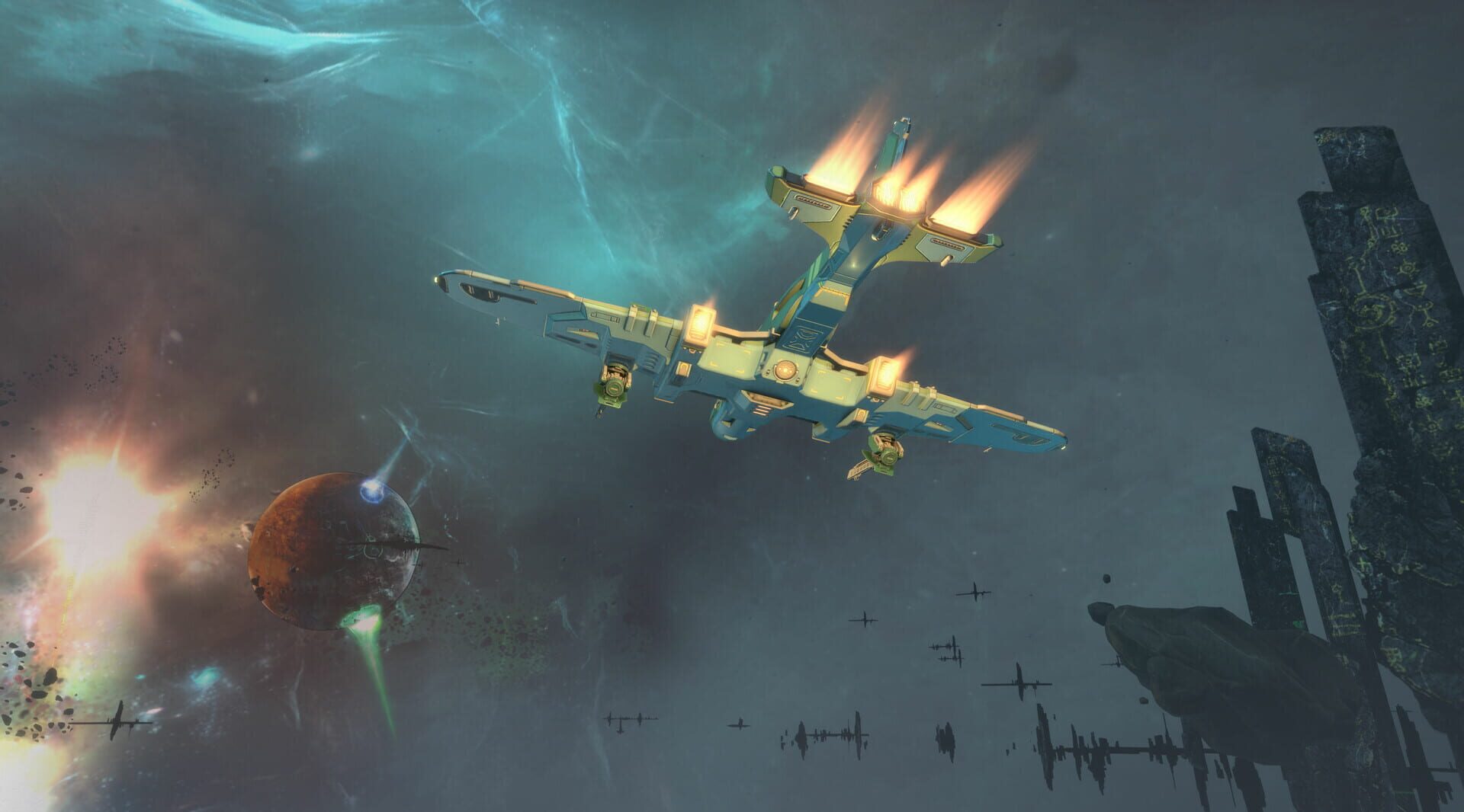 Star Conflict: Bark-2 - Screenshot