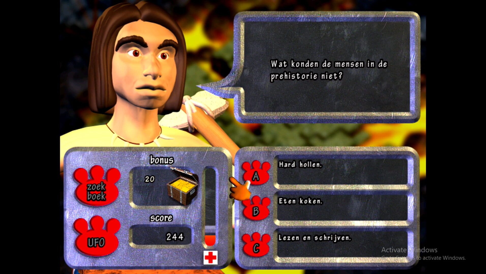 RedCat: De Toffe Tijdreis - Screenshot