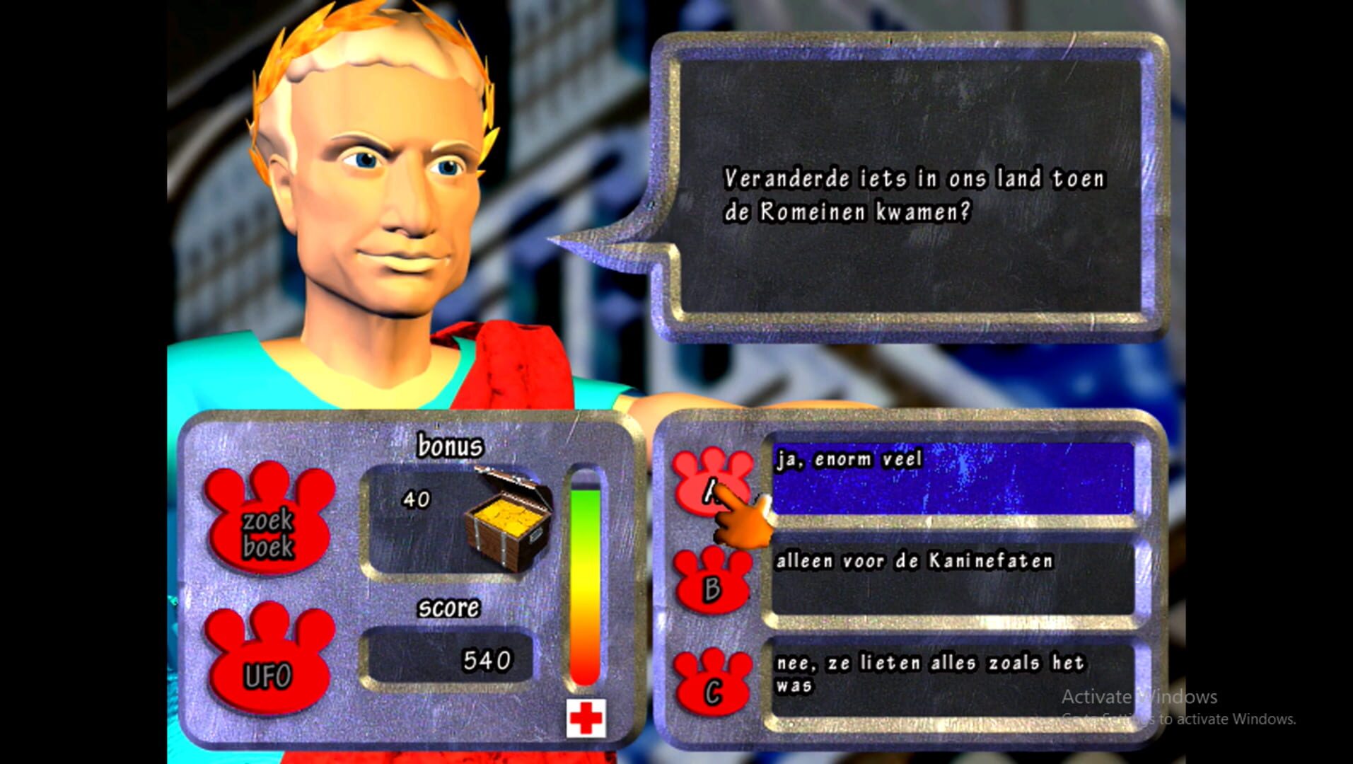 RedCat: De Toffe Tijdreis - Screenshot