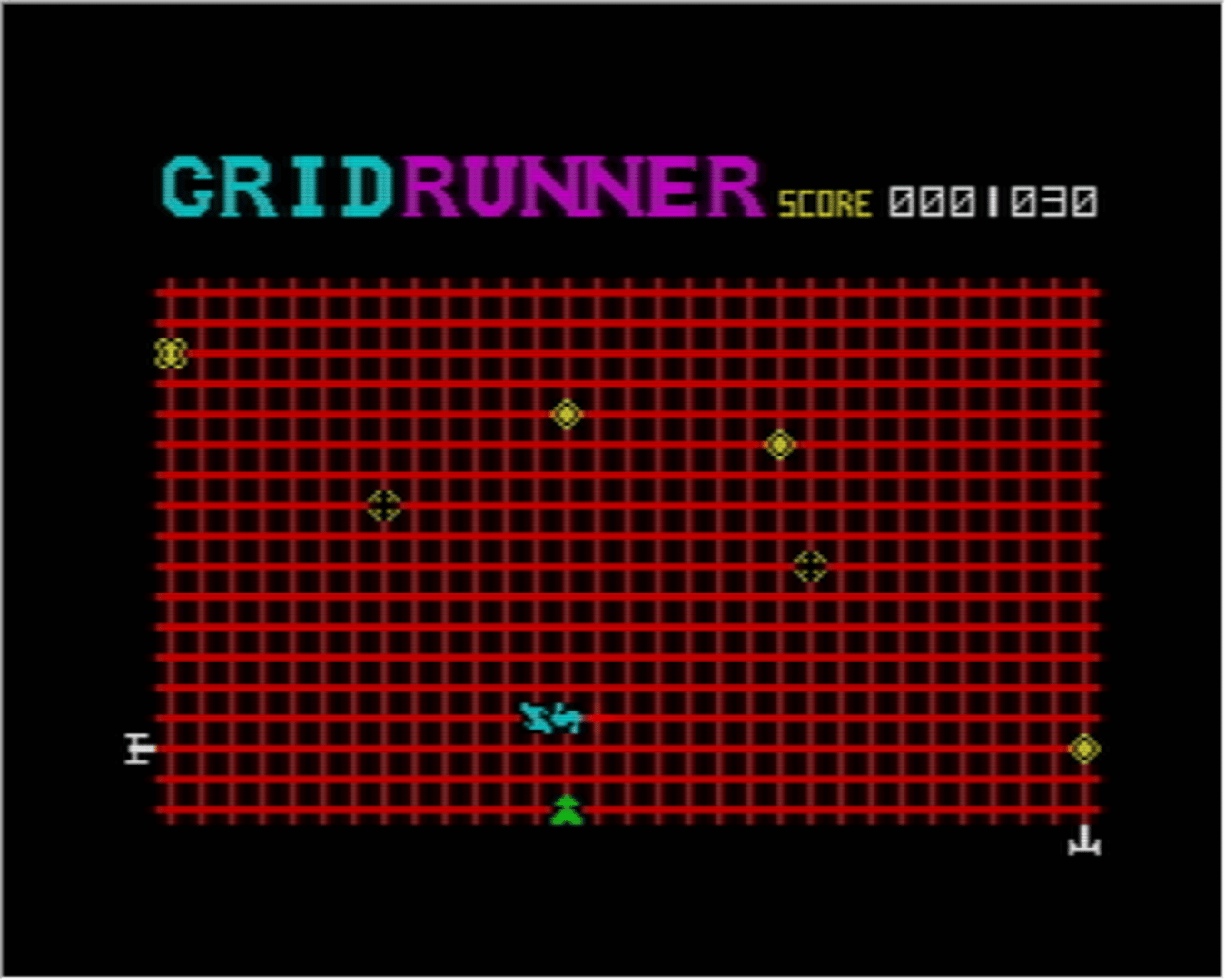 Gridrunner screenshot