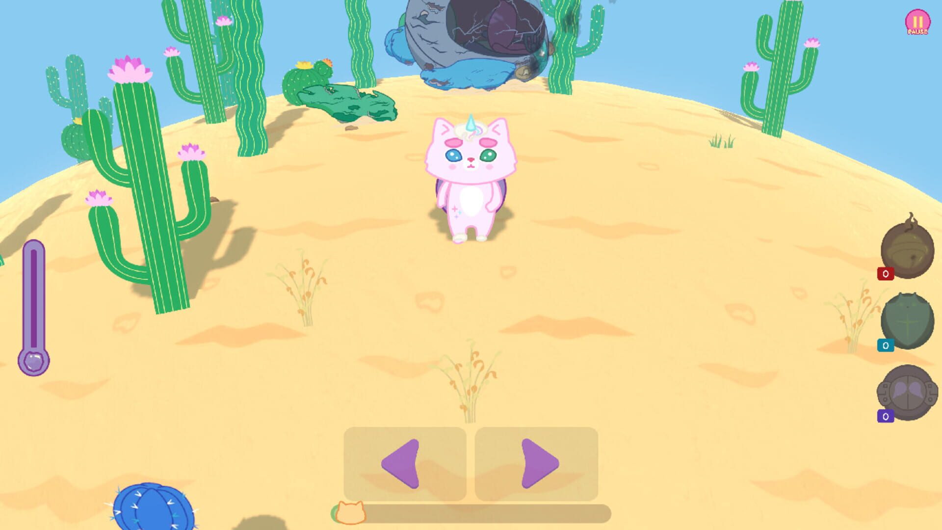 Kiwie vs. Desert: Cute Pack - Screenshot
