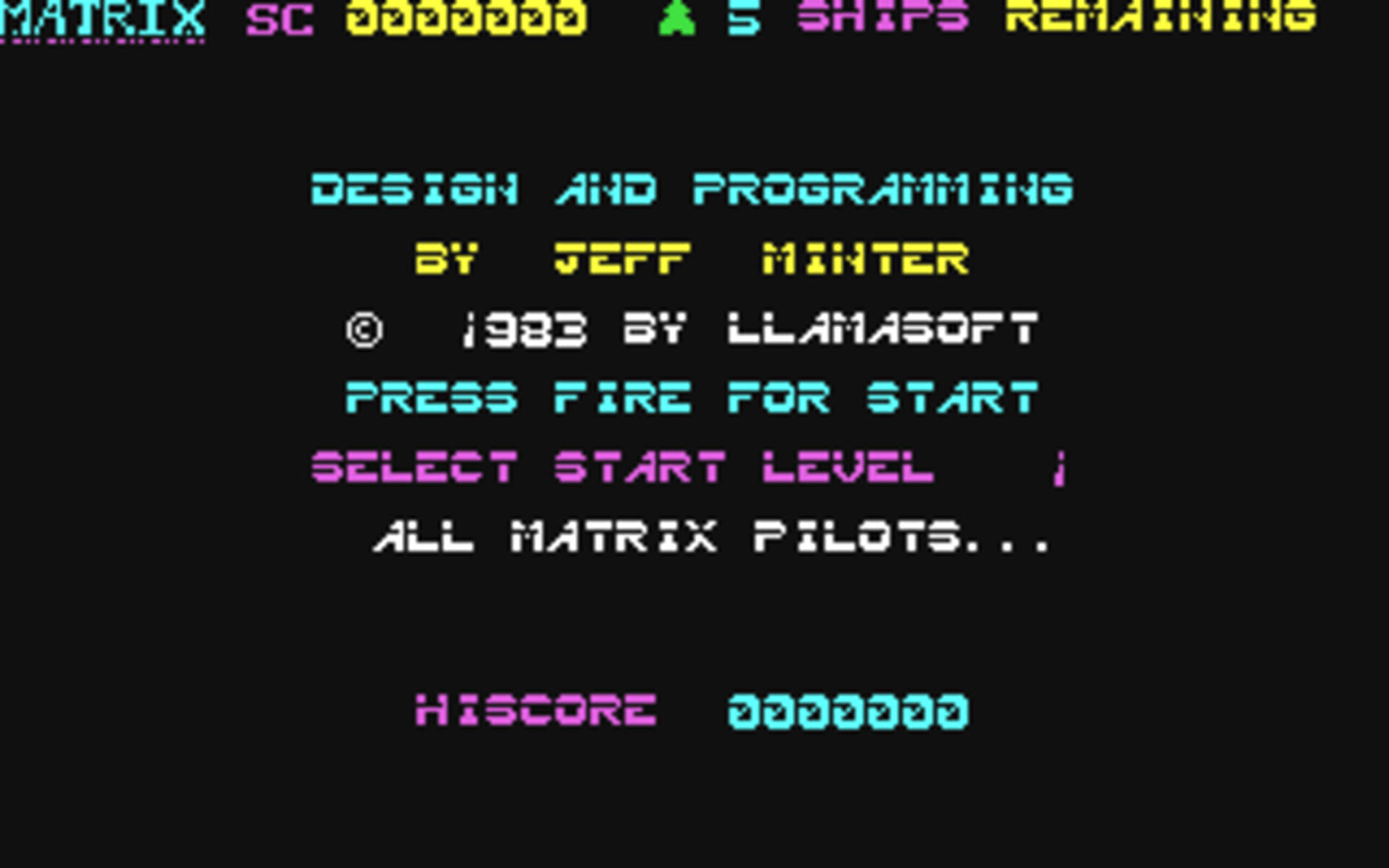 Matrix: Gridrunner 2 screenshot