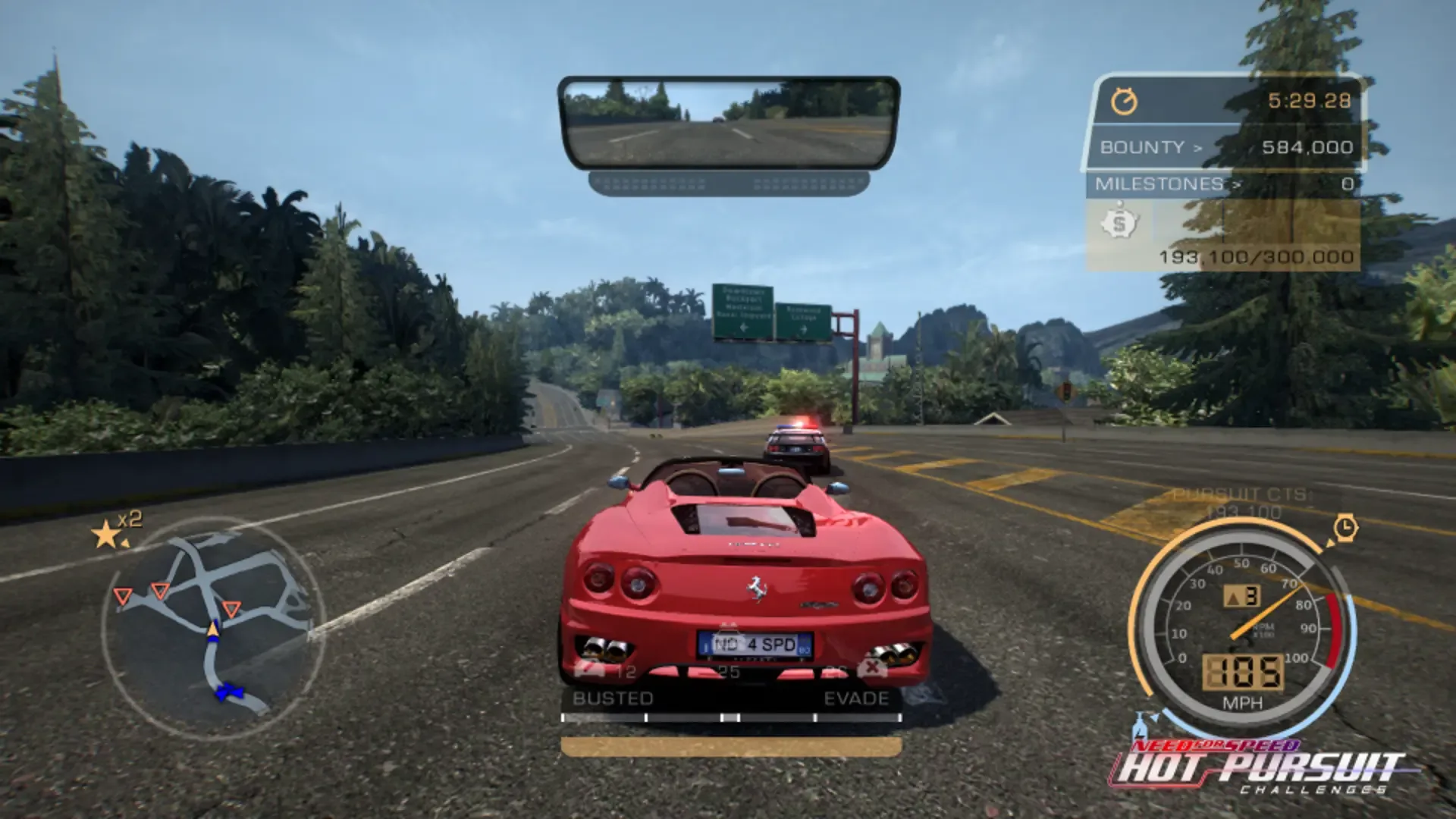 Captura de pantalla - Hot Pursuit Challenges
