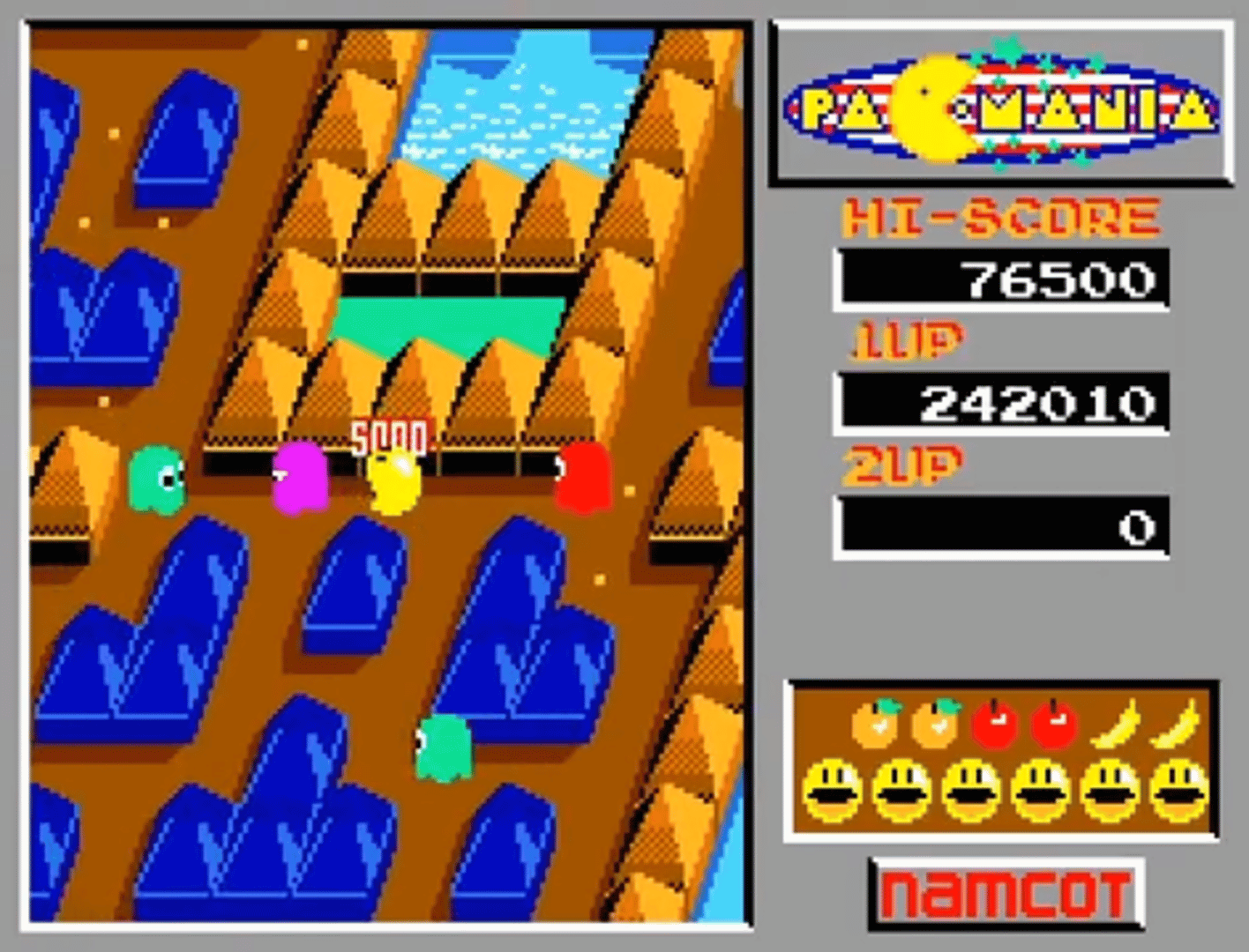 Pac-Mania screenshot