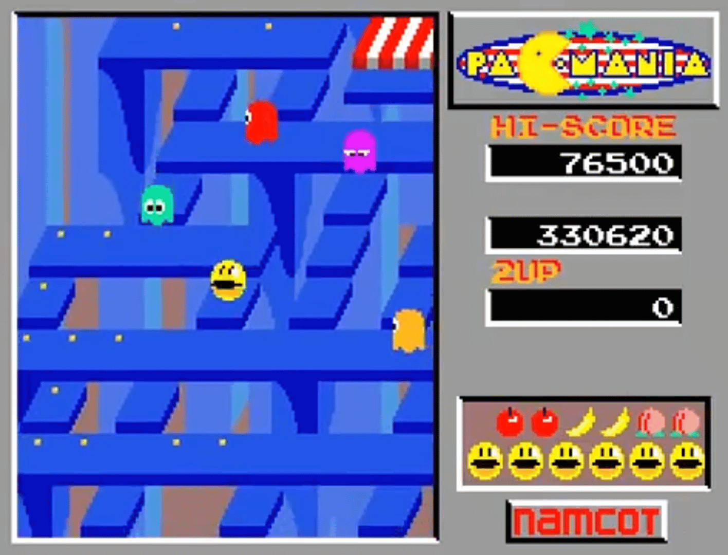 Pac-Mania screenshot