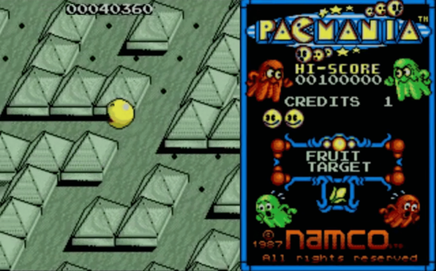 Pac-Mania screenshot