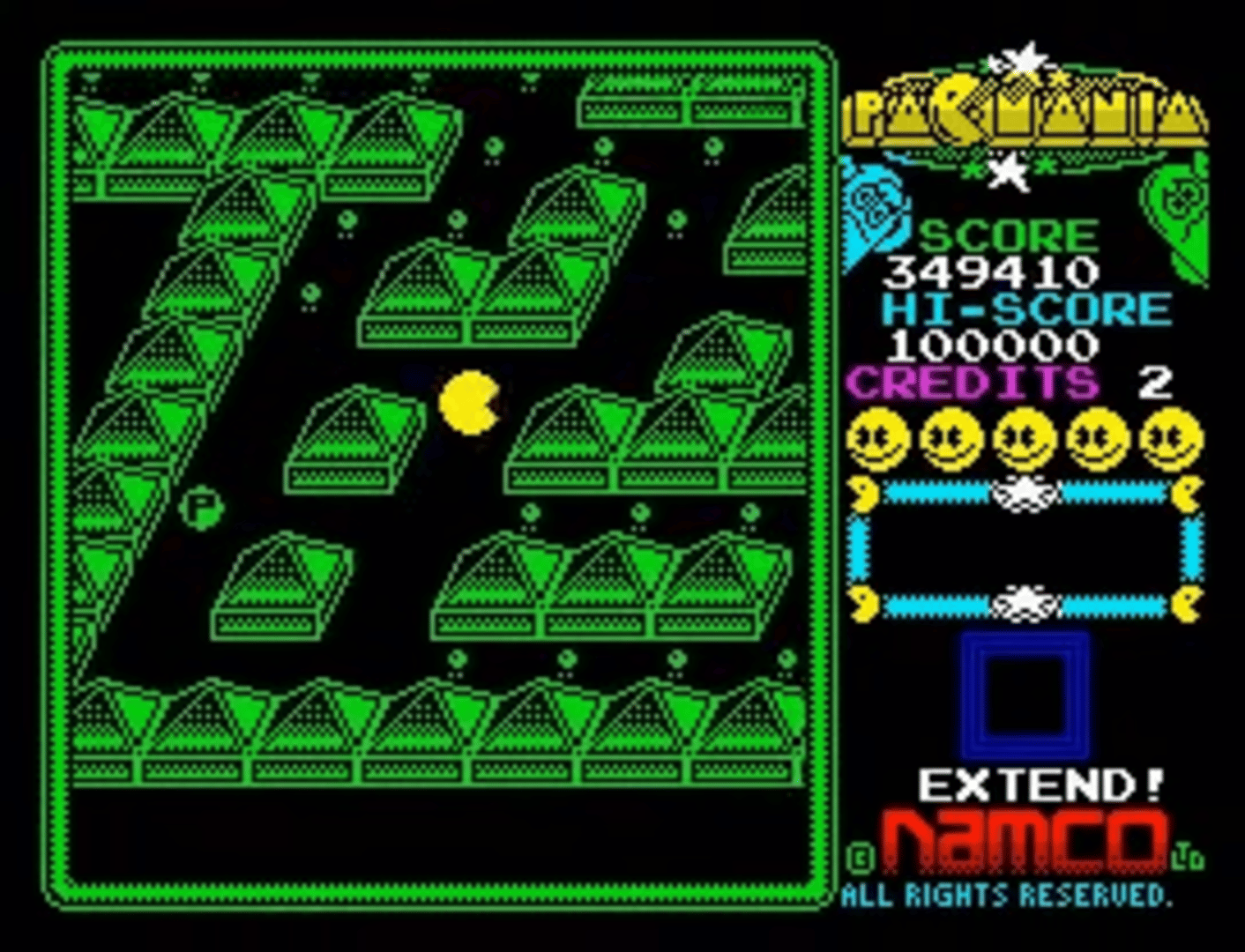 Pac-Mania screenshot