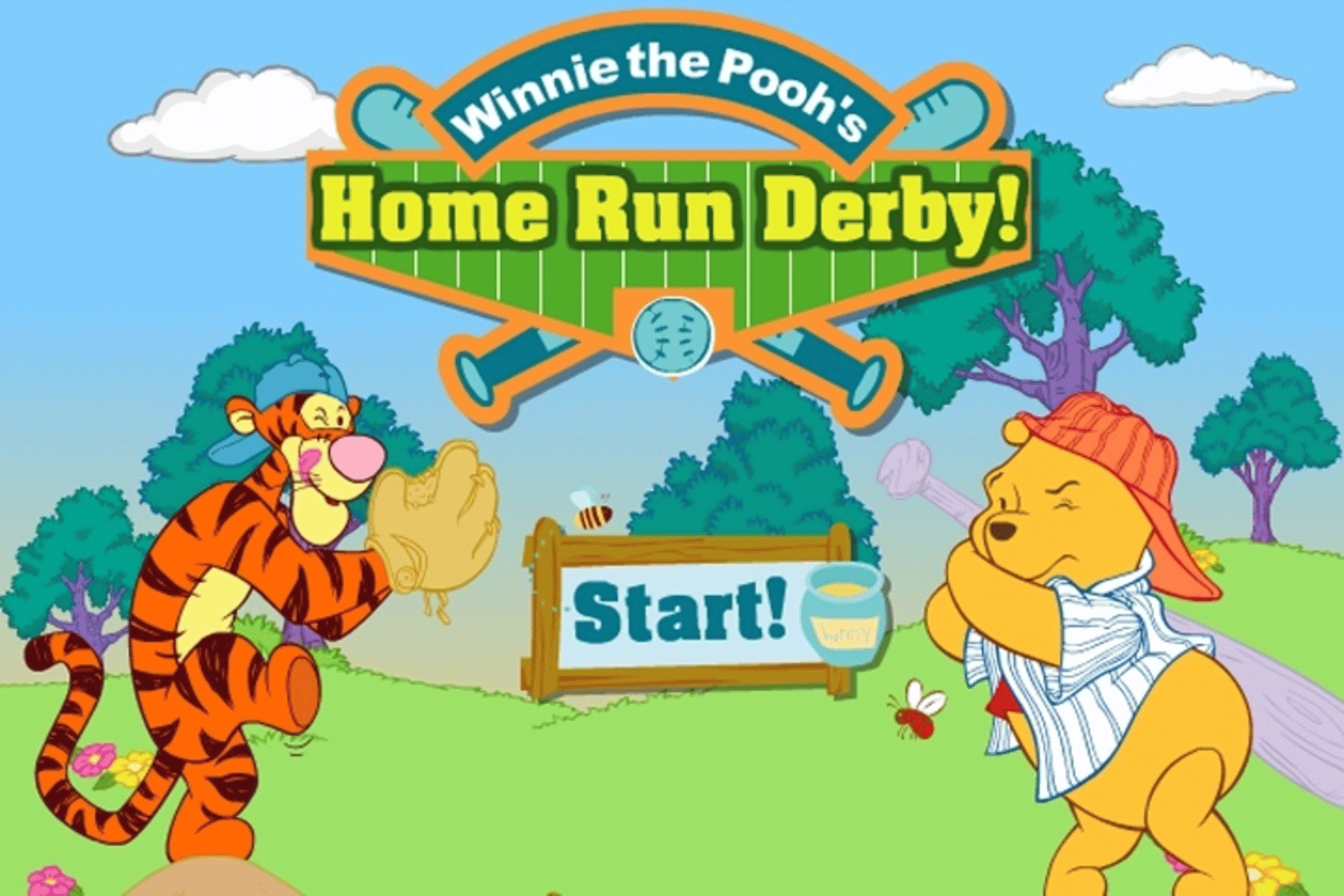 Winnie the Pooh's Home Run Derby! screenshot