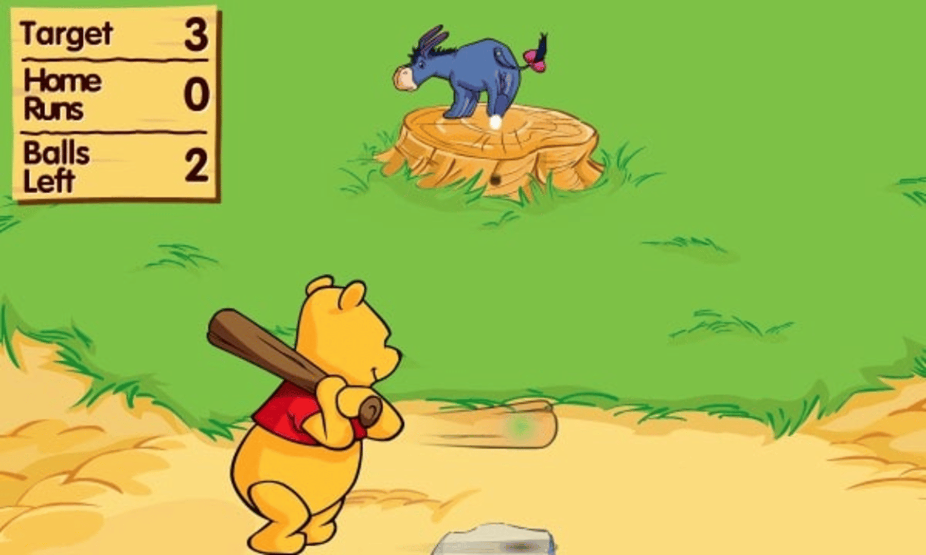 Winnie the Pooh's Home Run Derby! screenshot