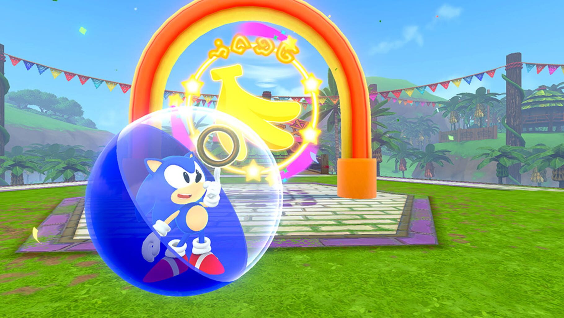 Captura de pantalla - Super Monkey Ball: Banana Rumble - Sonic