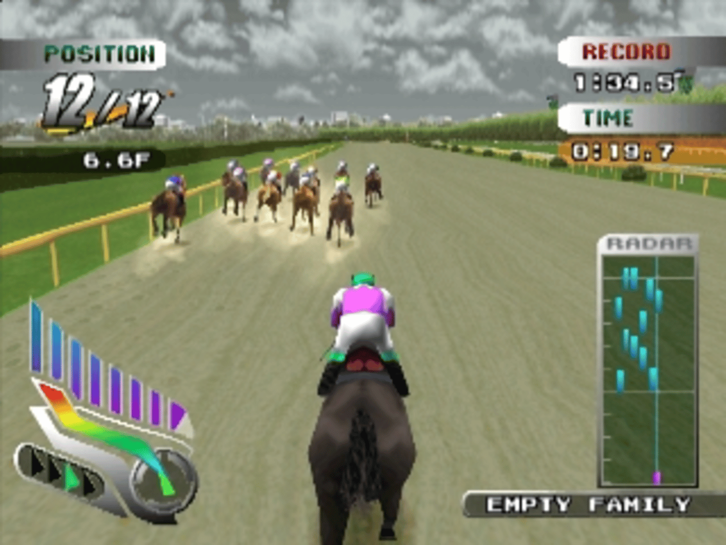 Gallop Racer screenshot