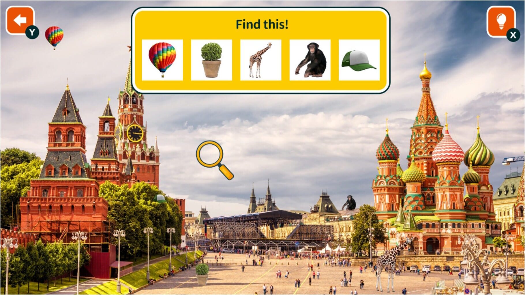 Treasure Hunt on a World Trip screenshot