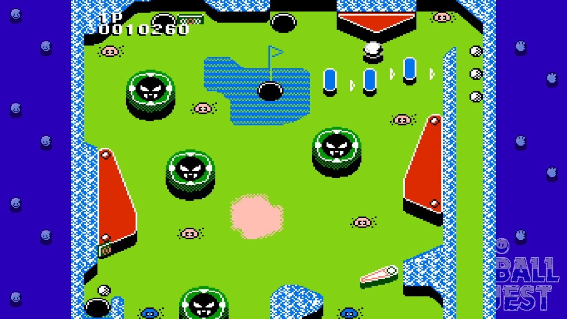 Jalecolle Famicom Ver. Pinball Quest screenshot