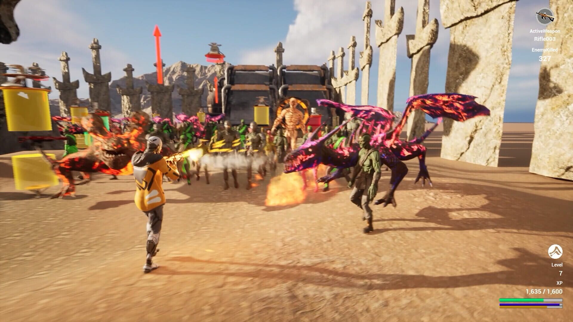 Orion71 Shooter Mayhem Arena - Screenshot