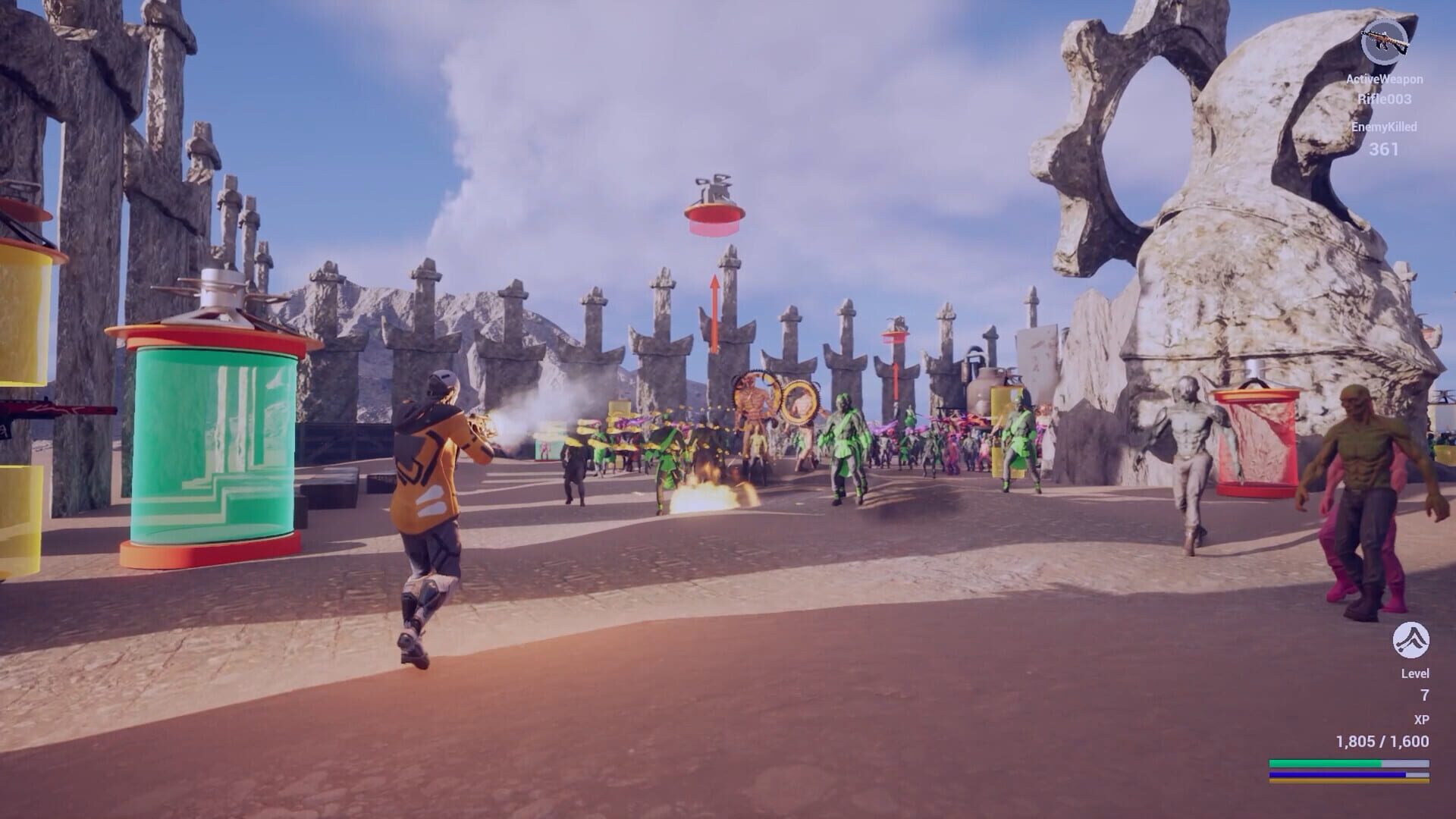 Orion71 Shooter Mayhem Arena - Screenshot
