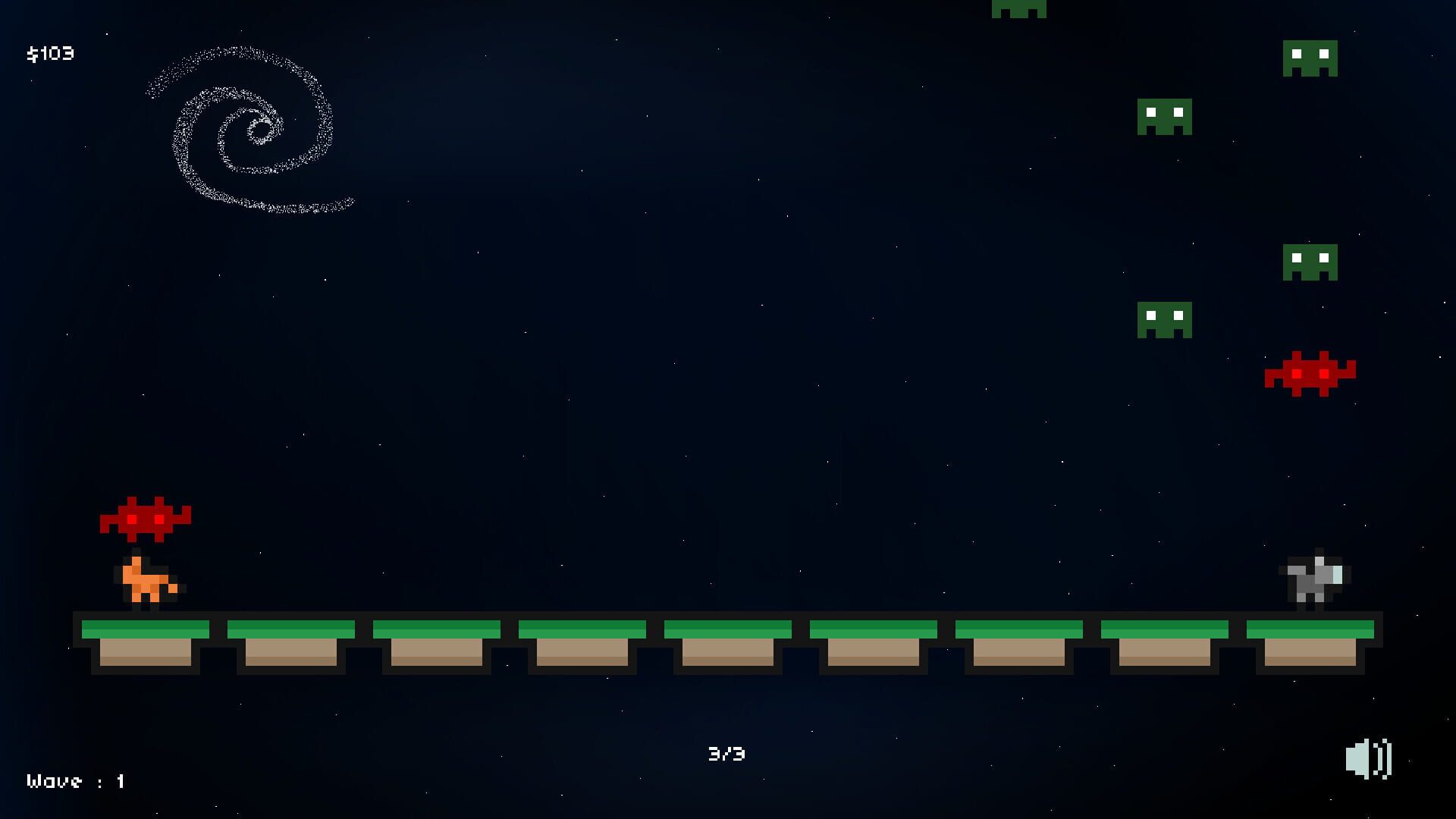 Bad Cat Good Dog Alien Force - Screenshot