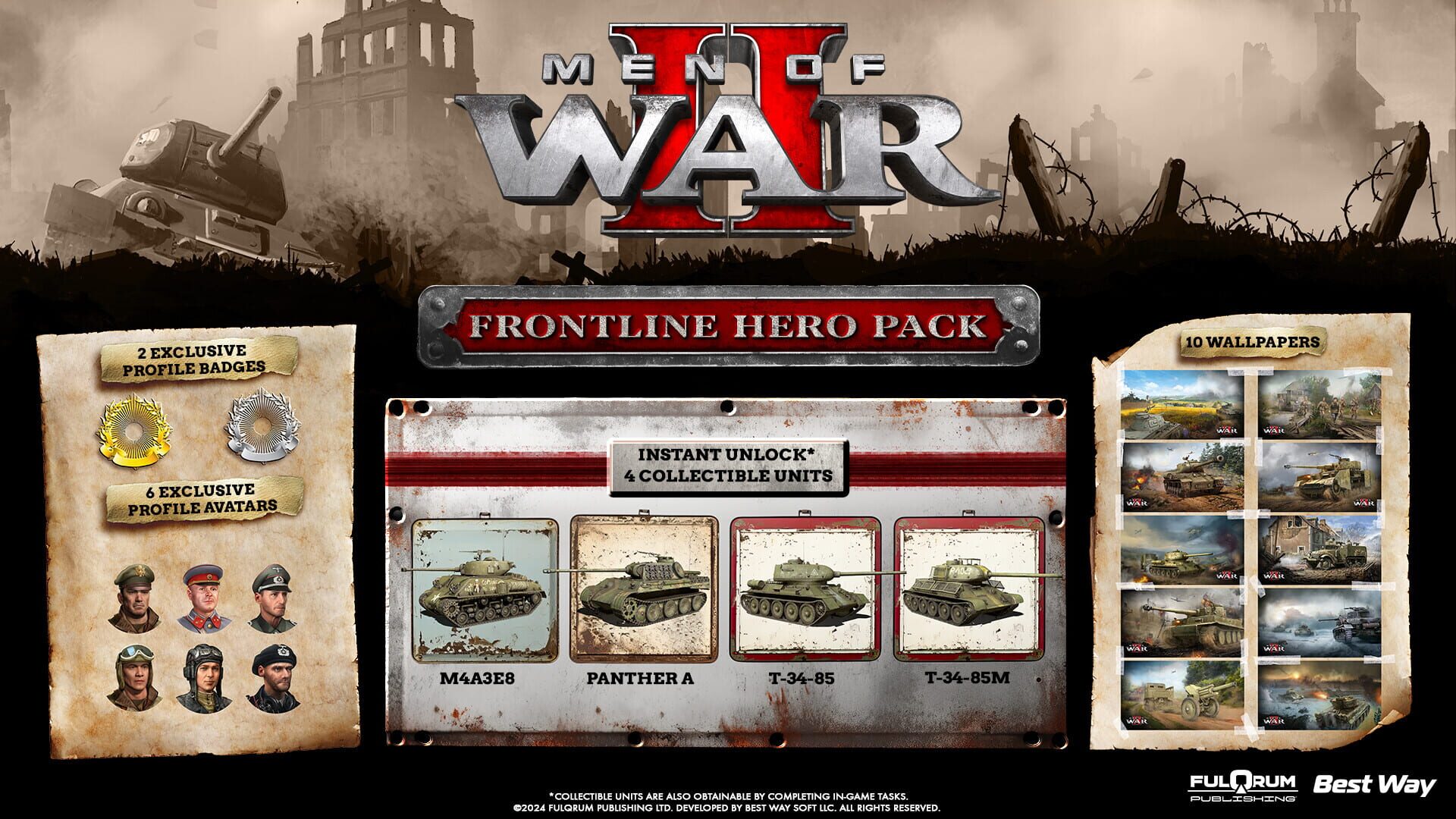 Men of War II: Frontline Hero Pack - Screenshot