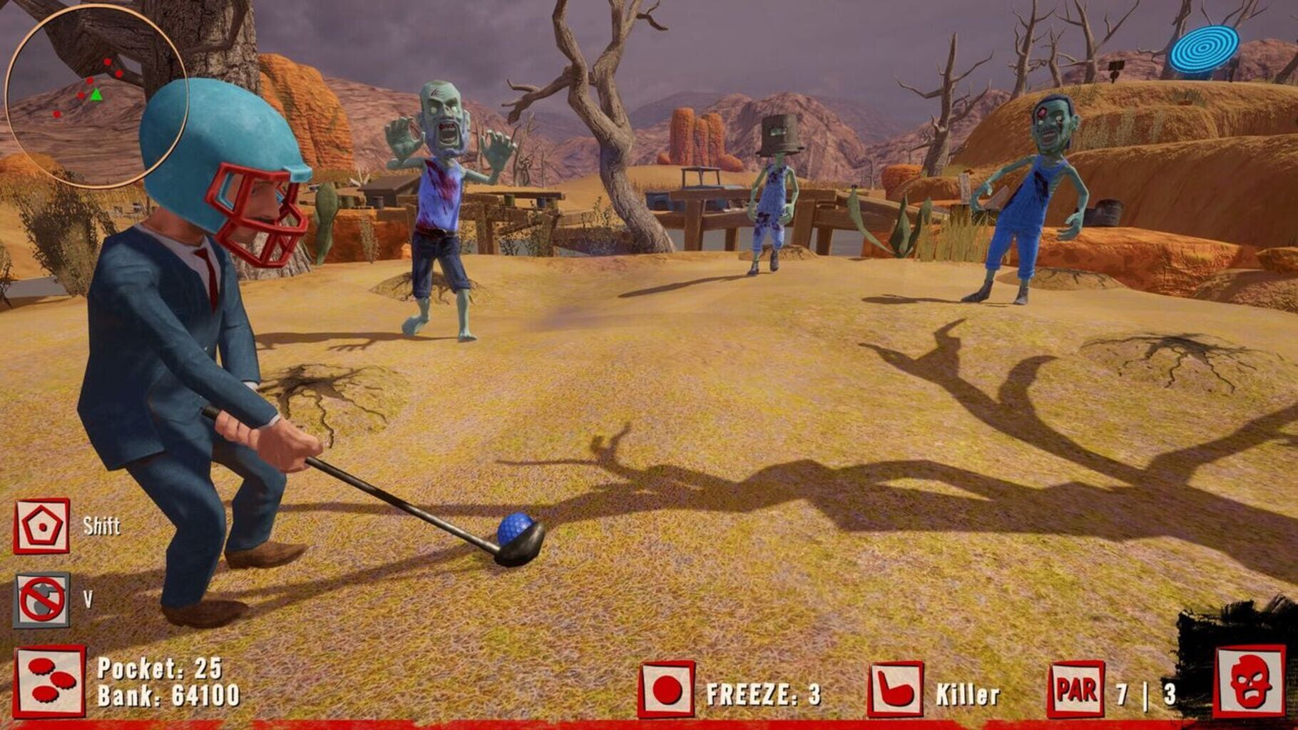 Captura de pantalla - Golf vs. Zombies