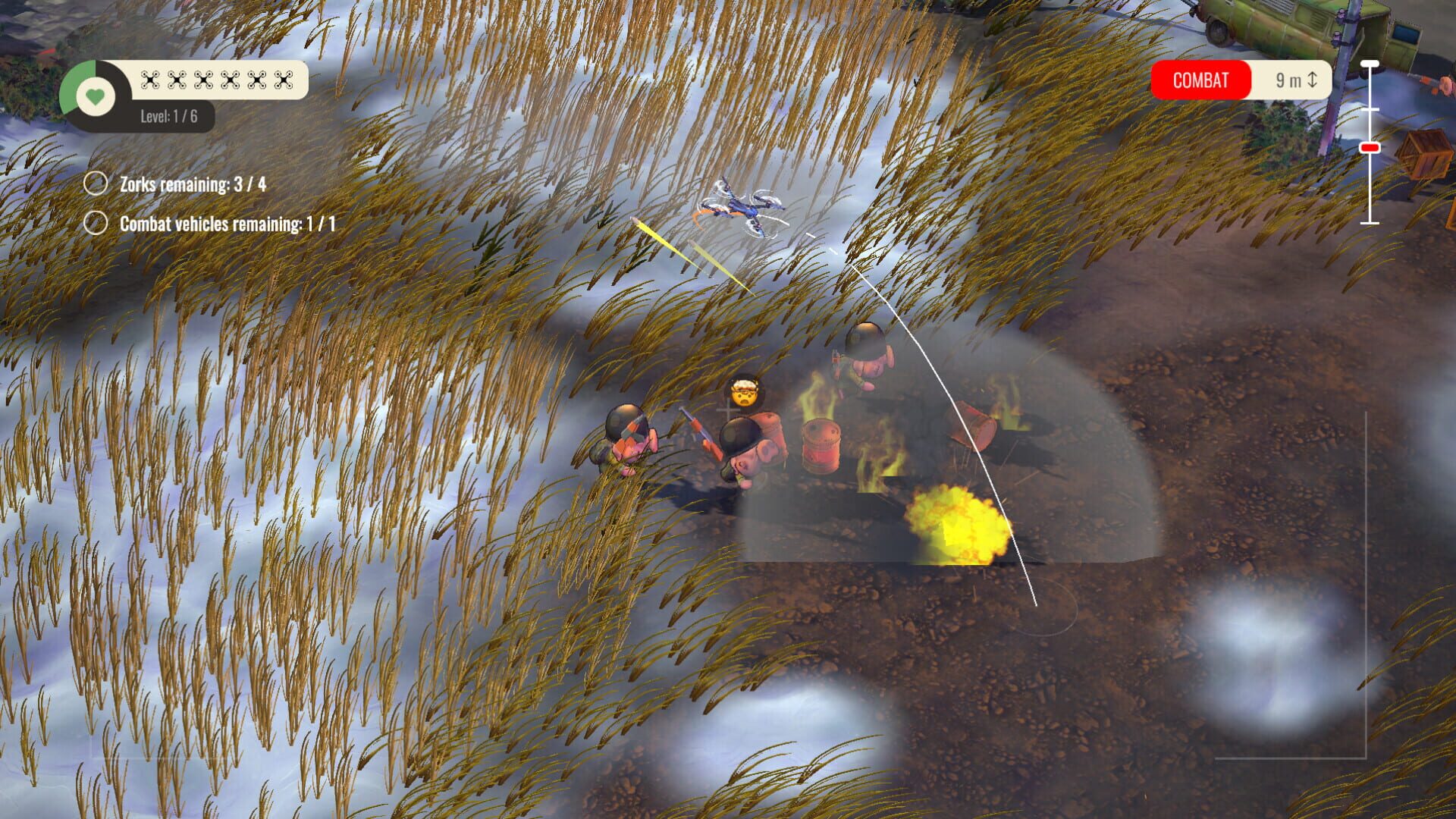 Drone 'em All - Screenshot