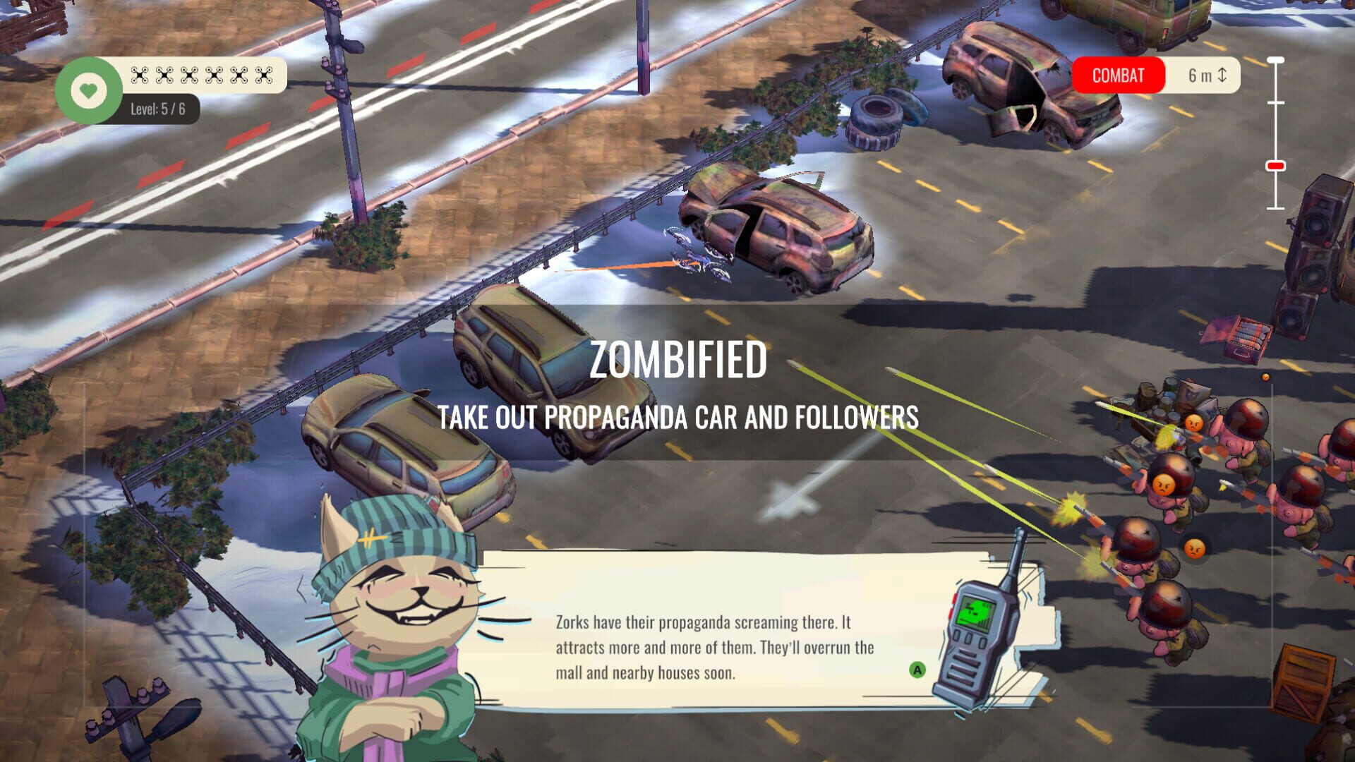Drone 'em All - Screenshot