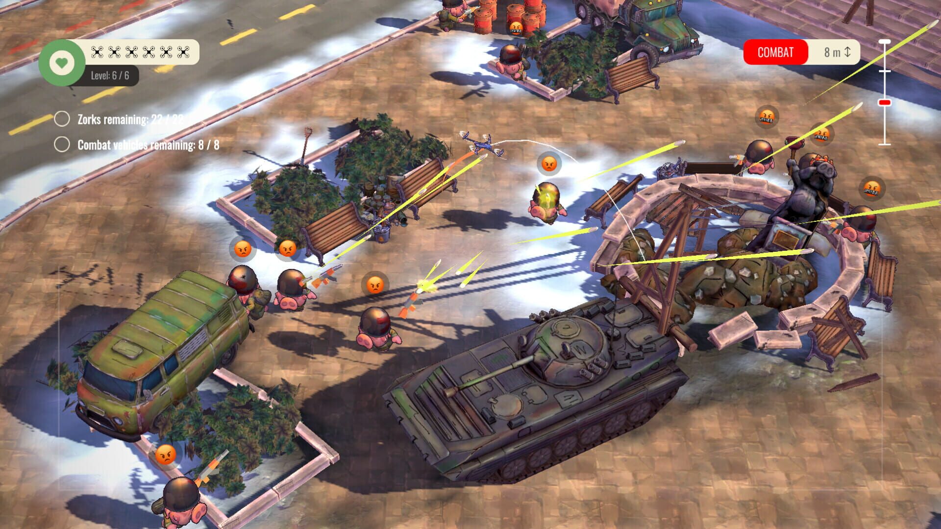 Drone 'em All - Screenshot