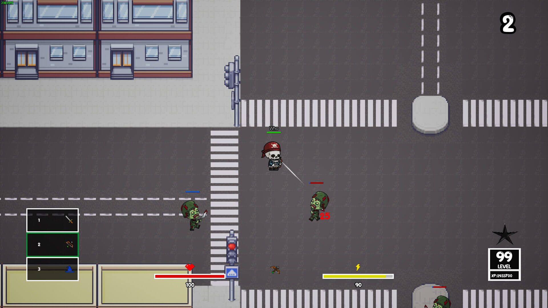 Combat Evolved 2D - Screenshot