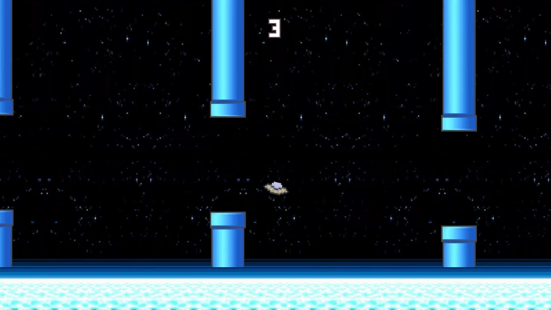 Flappy Alien - Screenshot