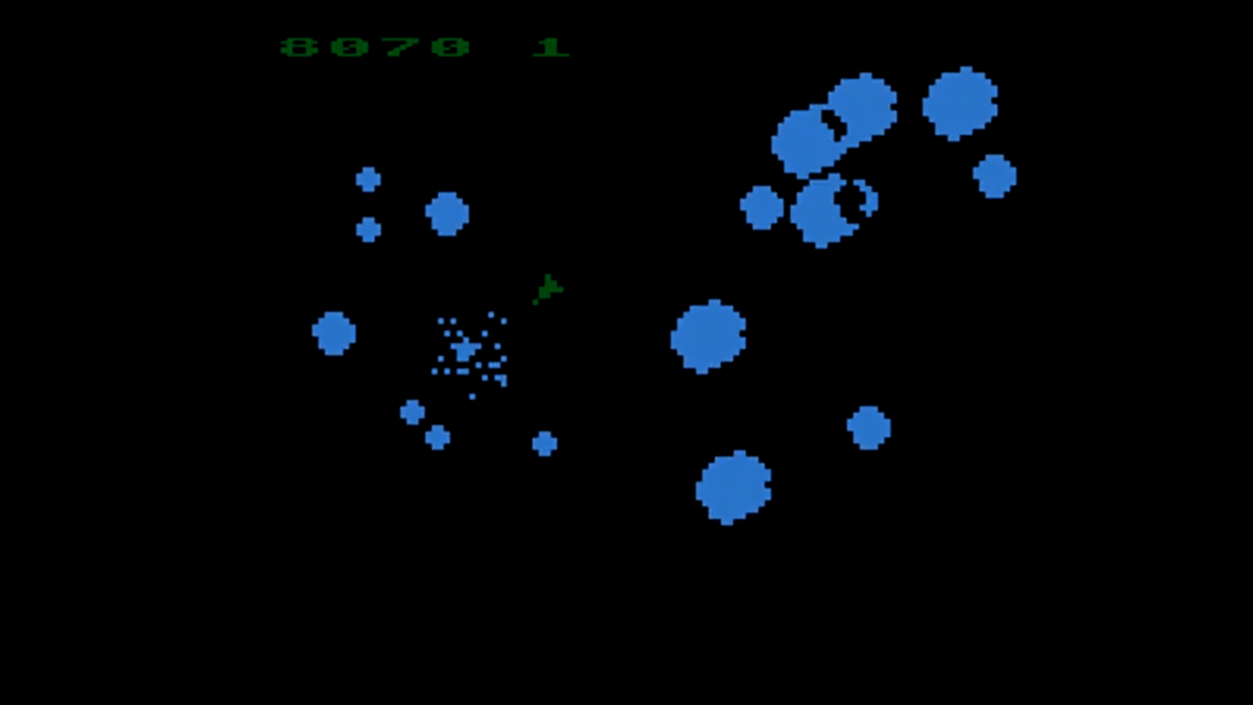 Asteroids screenshot